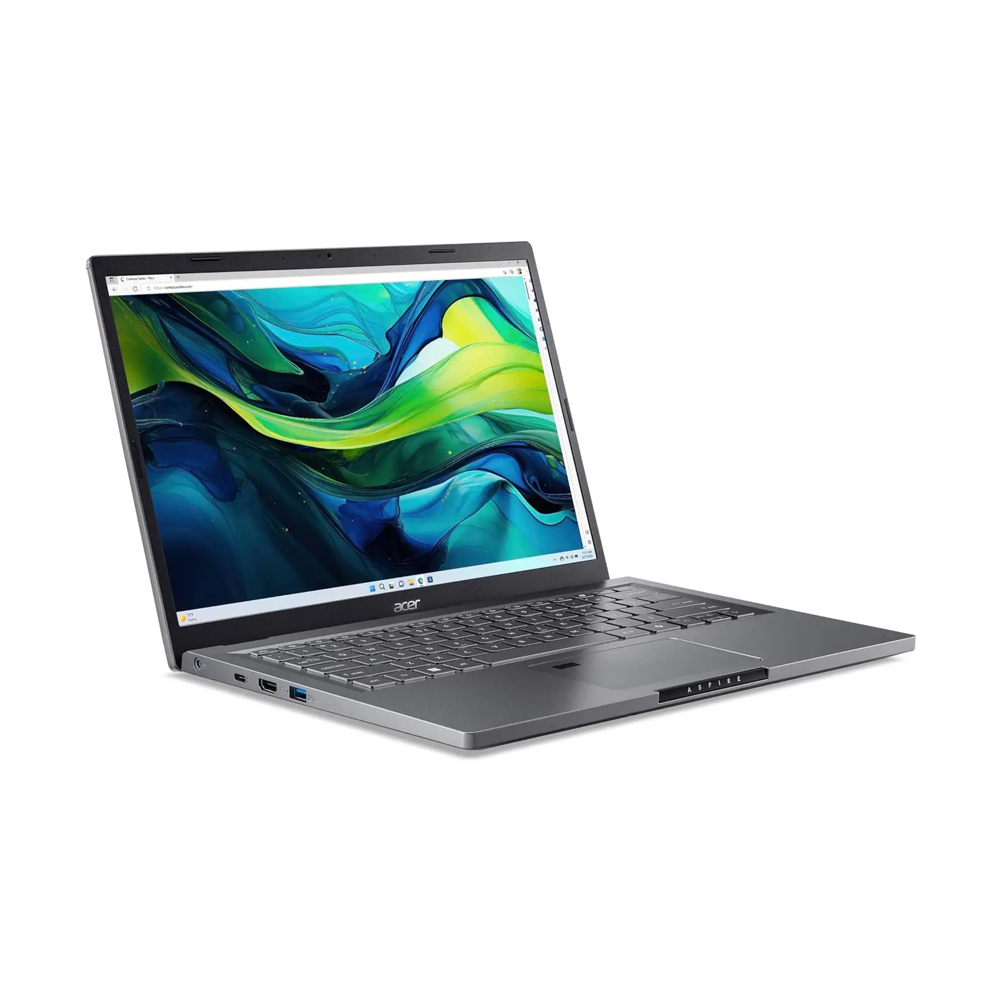 Acer Aspire 14   14th Gen Intel Core 5-120U, 16GB LPDDR5, 1TB SSD, 4GB Nvidia RTX2050, Win11, Steel Gray