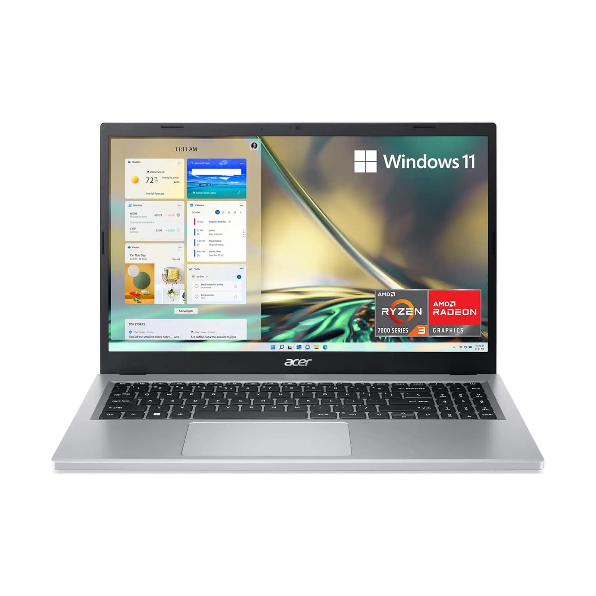 Acer Aspire 3 A315-24P - 15.6-inch Laptop - AMD Ryzen 3 7320U, 8GB RAM, 128GB SSD, Radeon Graphics
