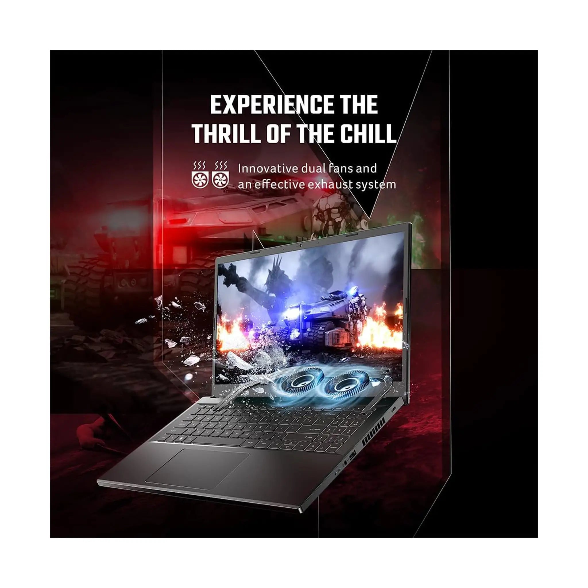 Acer Nitro 5 Gaming Laptop 12th Gen Intel Core i7-12650H 10 Cores Upto 4.70GHz/16GB DDR4 RAM/512GB SSD/6GB NVIDIA GeForce RTX 4050 Graphics/15.6" FHD IPS 144Hz/Win 11 Home/Killer WiFi-6/Obsidian Black