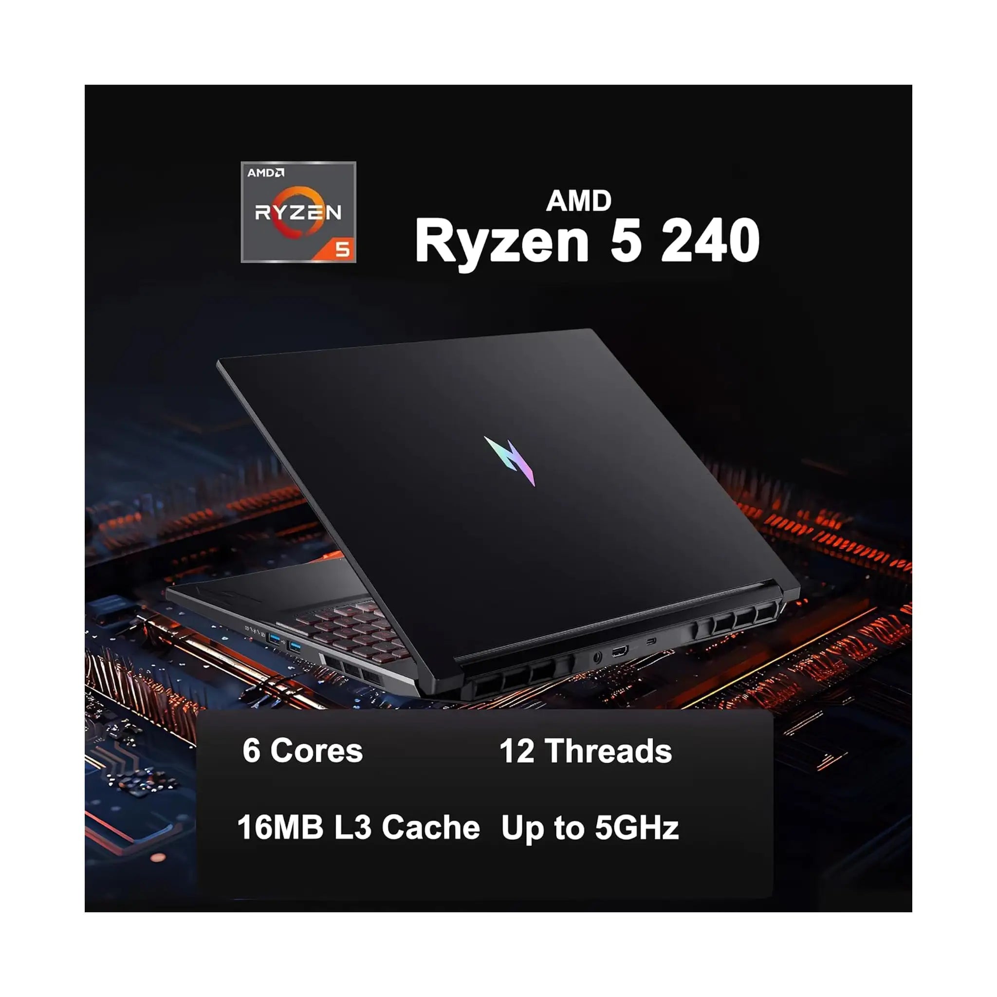Acer Nitro V 16 AI Gaming Laptop (2025) – 16" WUXGA IPS 180Hz, GeForce RTX 5050