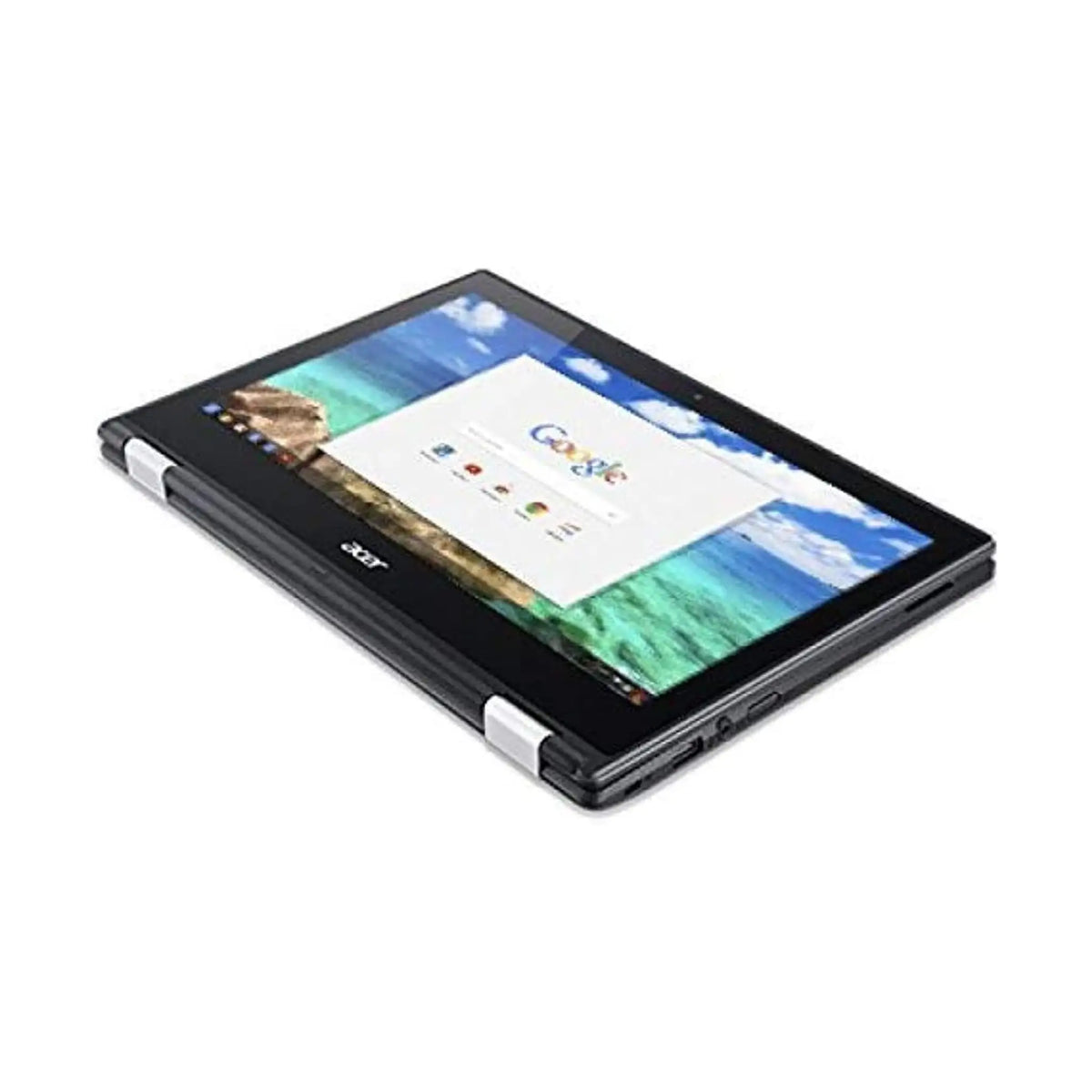 Acer R11 Convertible 2-in-1 Chromebook   11.6in HD, Intel N3150, 4GB RAM, 32GB SSD, Chrome OS (Renewed) Beige