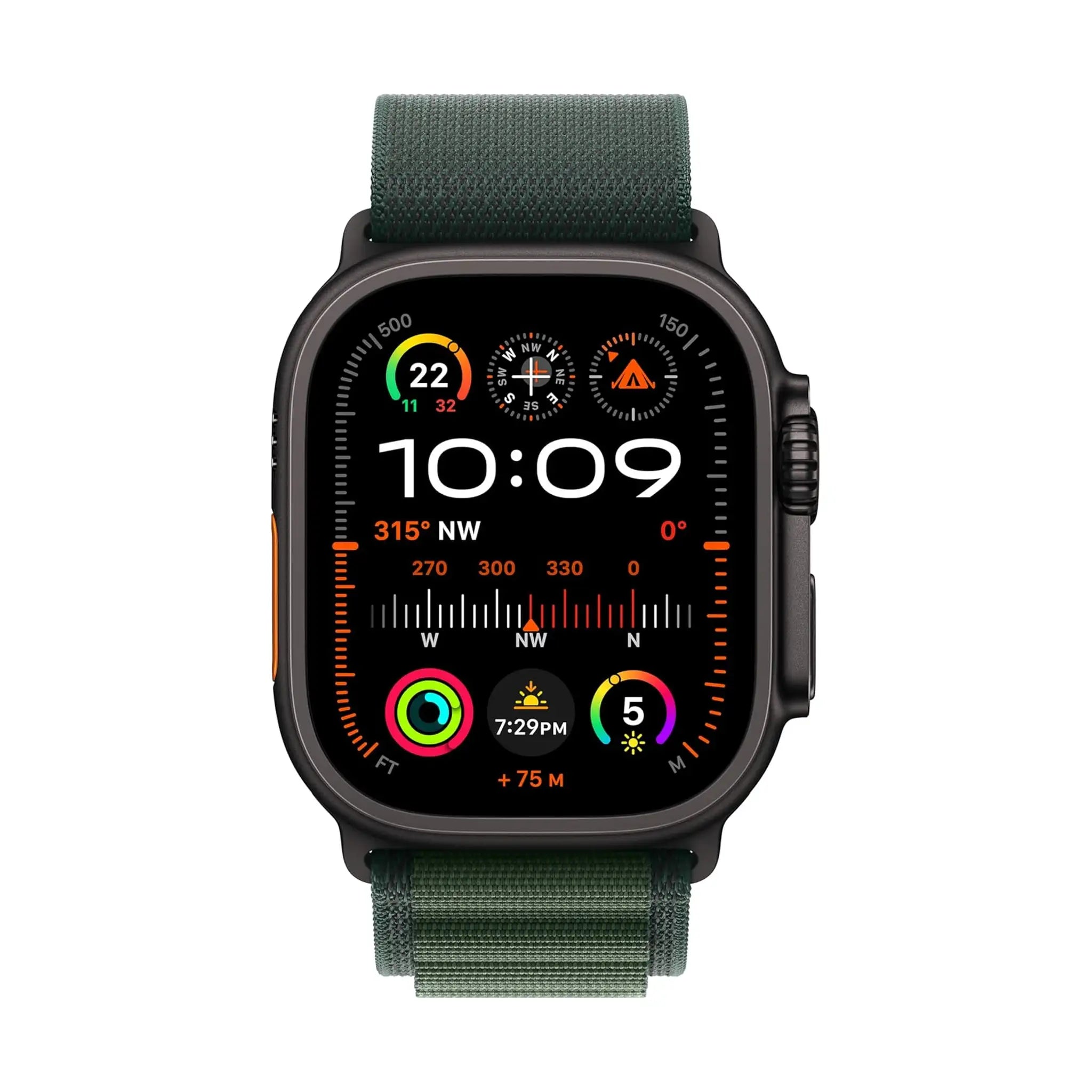 #Color_Black - Alpine Loop - Dark Green