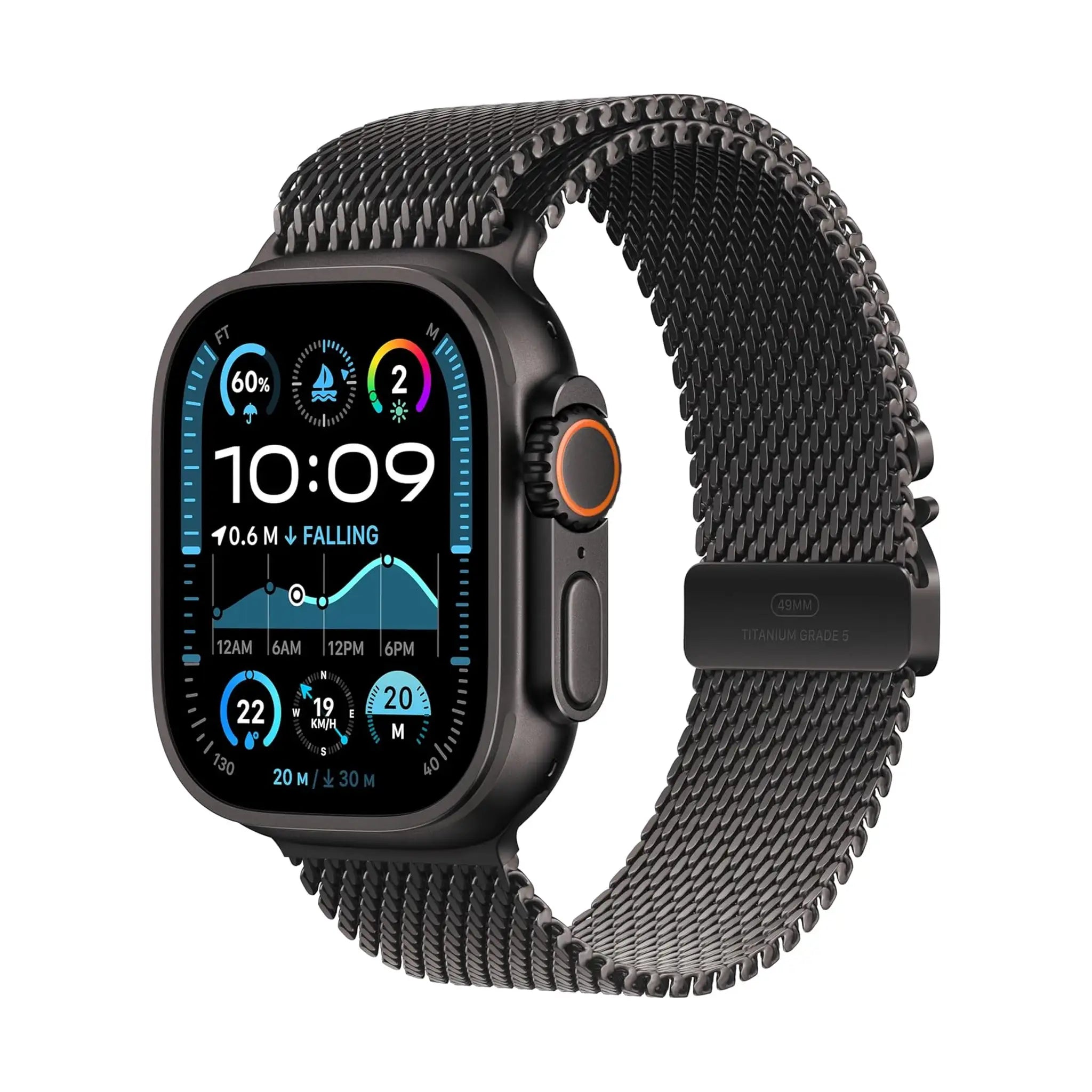 #Color_Black - Milanese Loop - Black