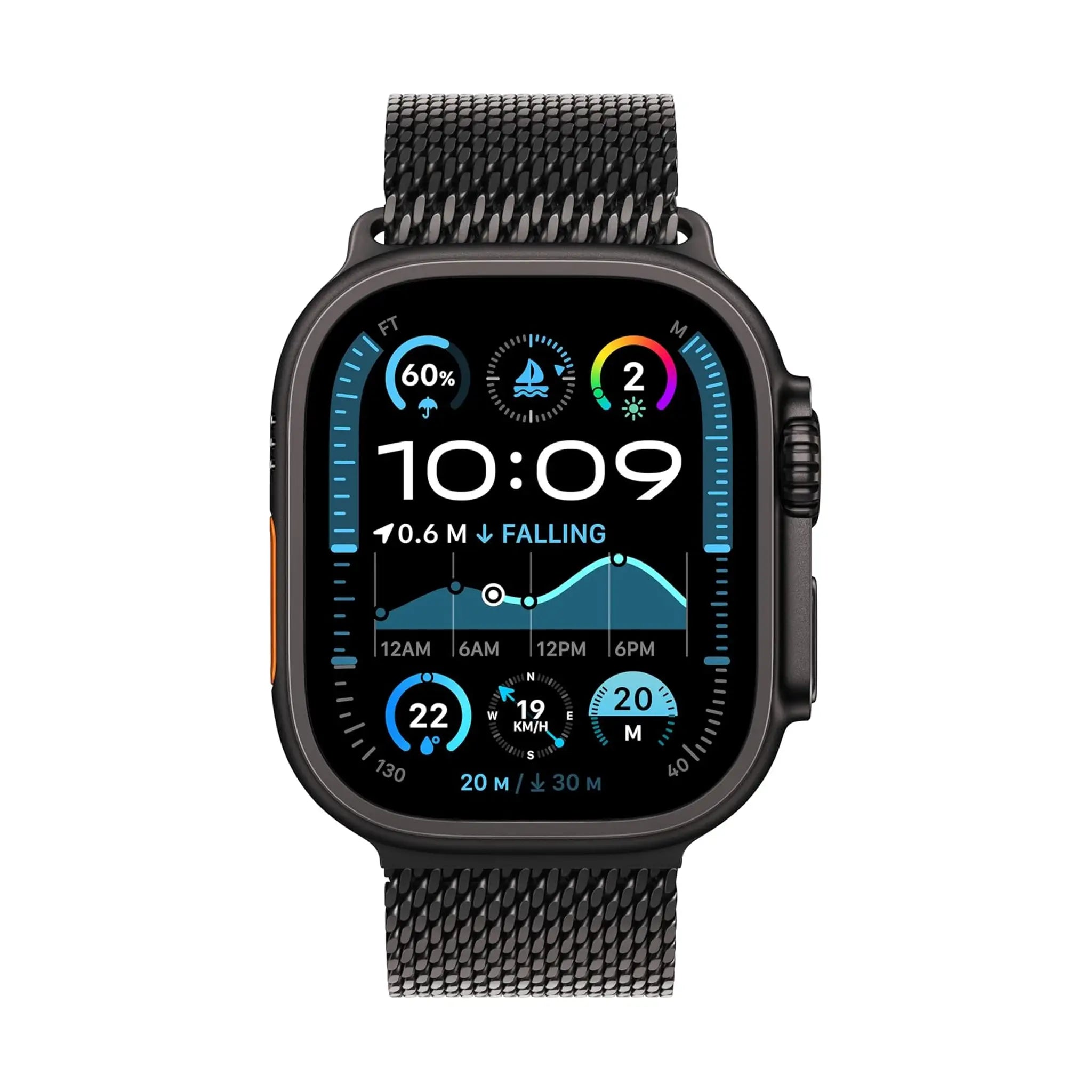 #Color_Black - Milanese Loop - Black