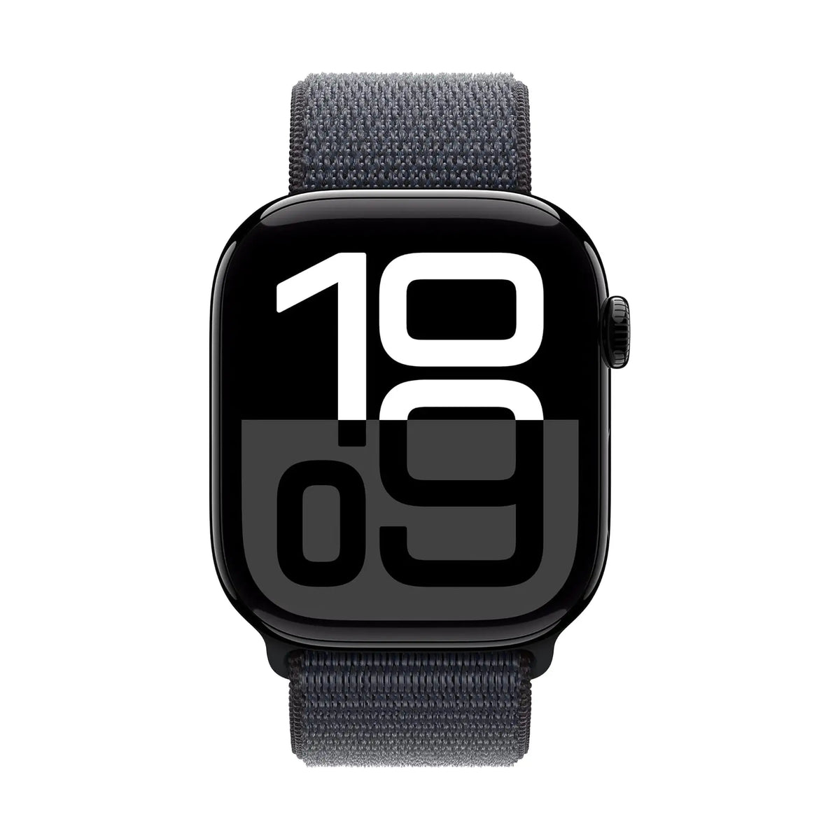 Apple Watch Series 10 42mm Smartwatch – Always-On Retina Display, ECG App, Water Resistant, GPS + Cellular, Jet Black Aluminum Case with Ink Sport Loop