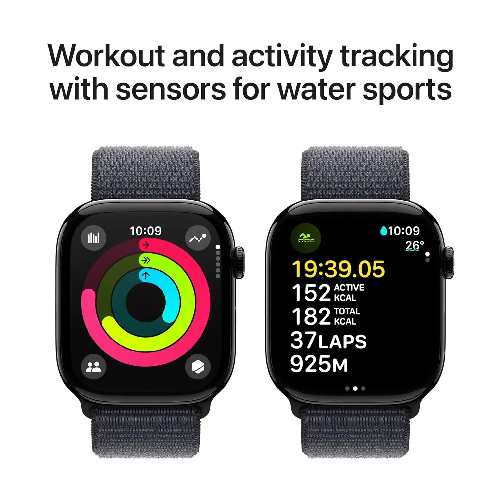 #Color_Jet Black - Sport Loop - Ink