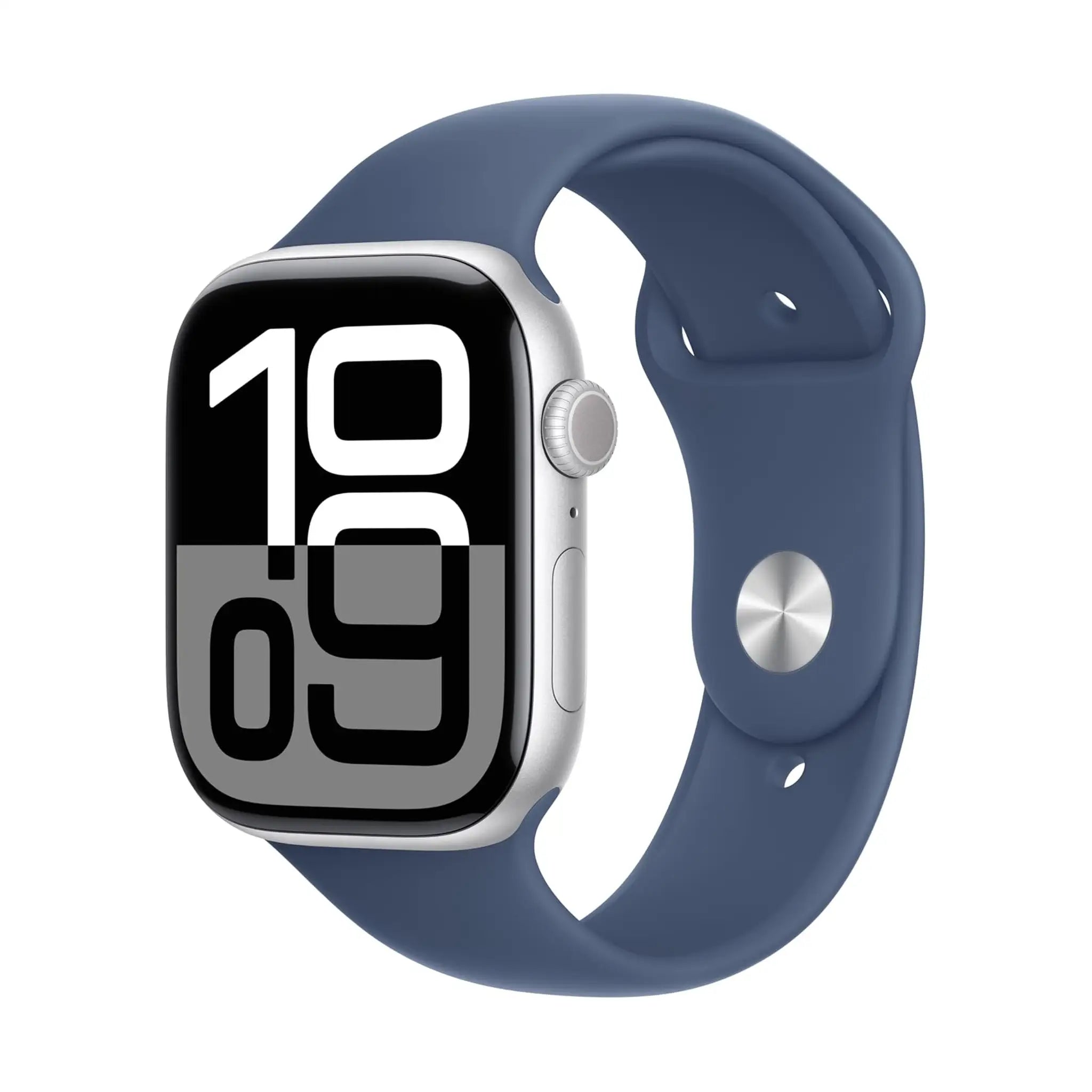 #Color_Silver - Sport Band - Denim