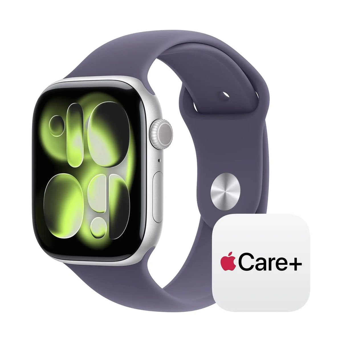 #Color_Silver Aluminum, Purple Fog Sport Band