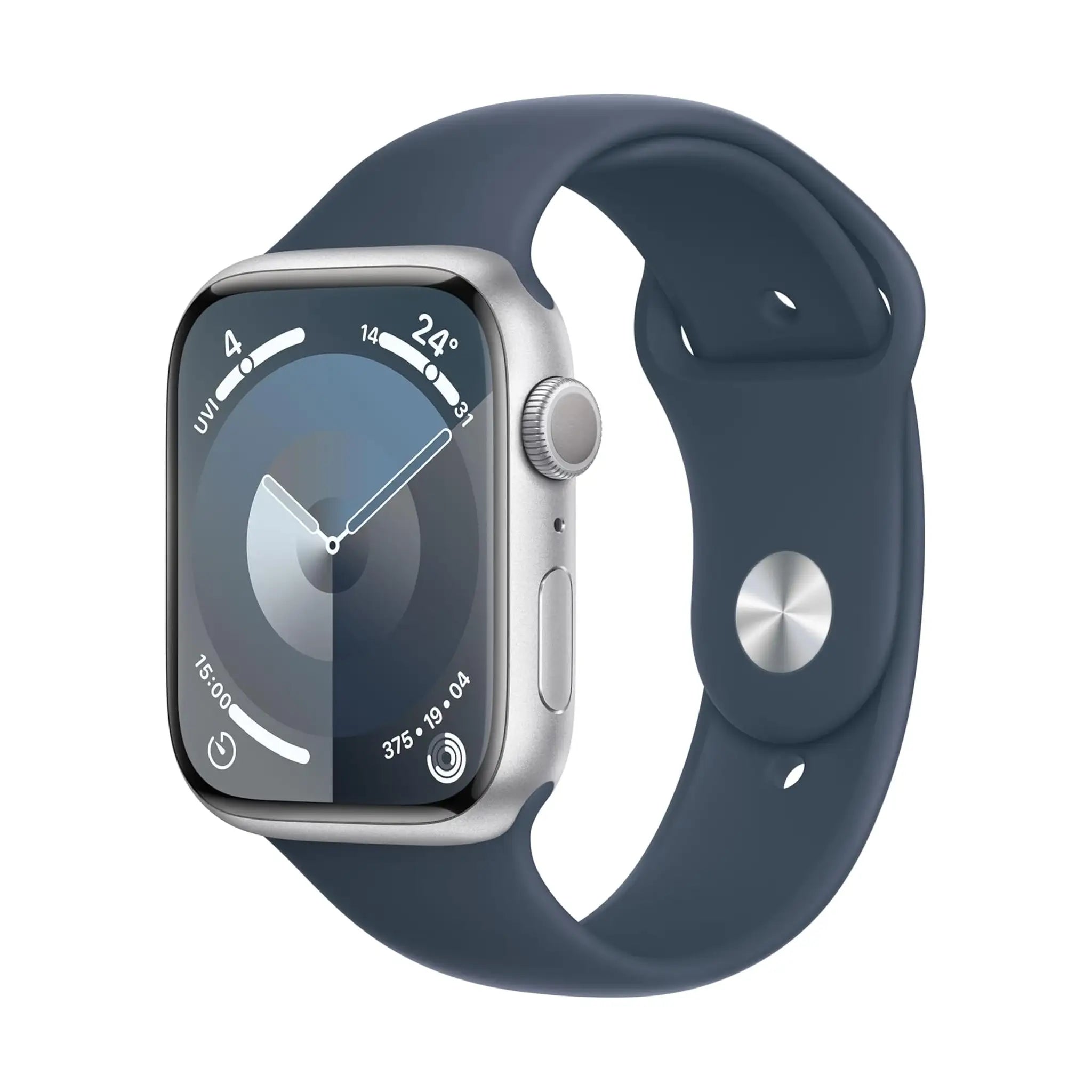 #Color_Silver - Sport Band - Storm Blue