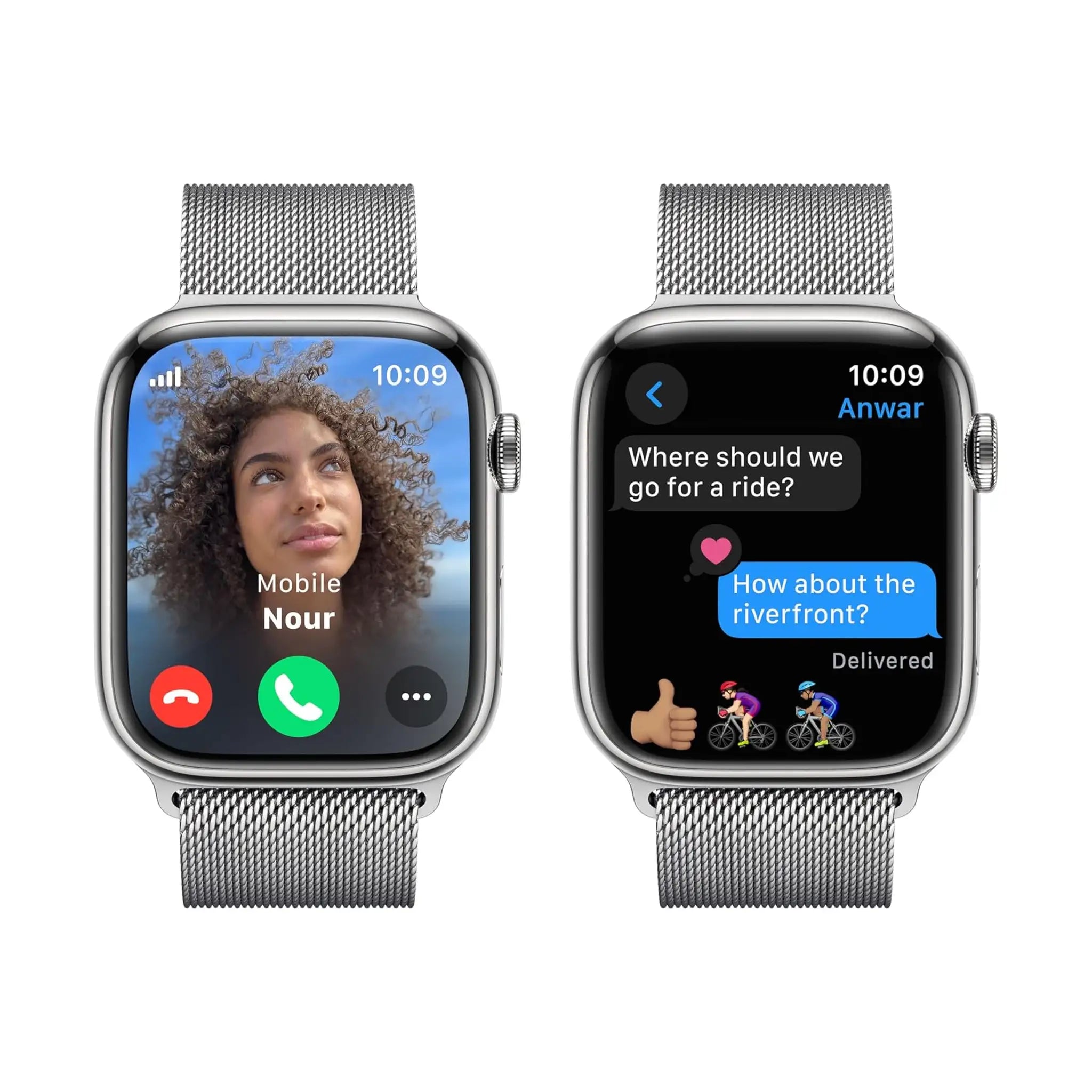 #Color_Silver - Milanese Loop - Silver