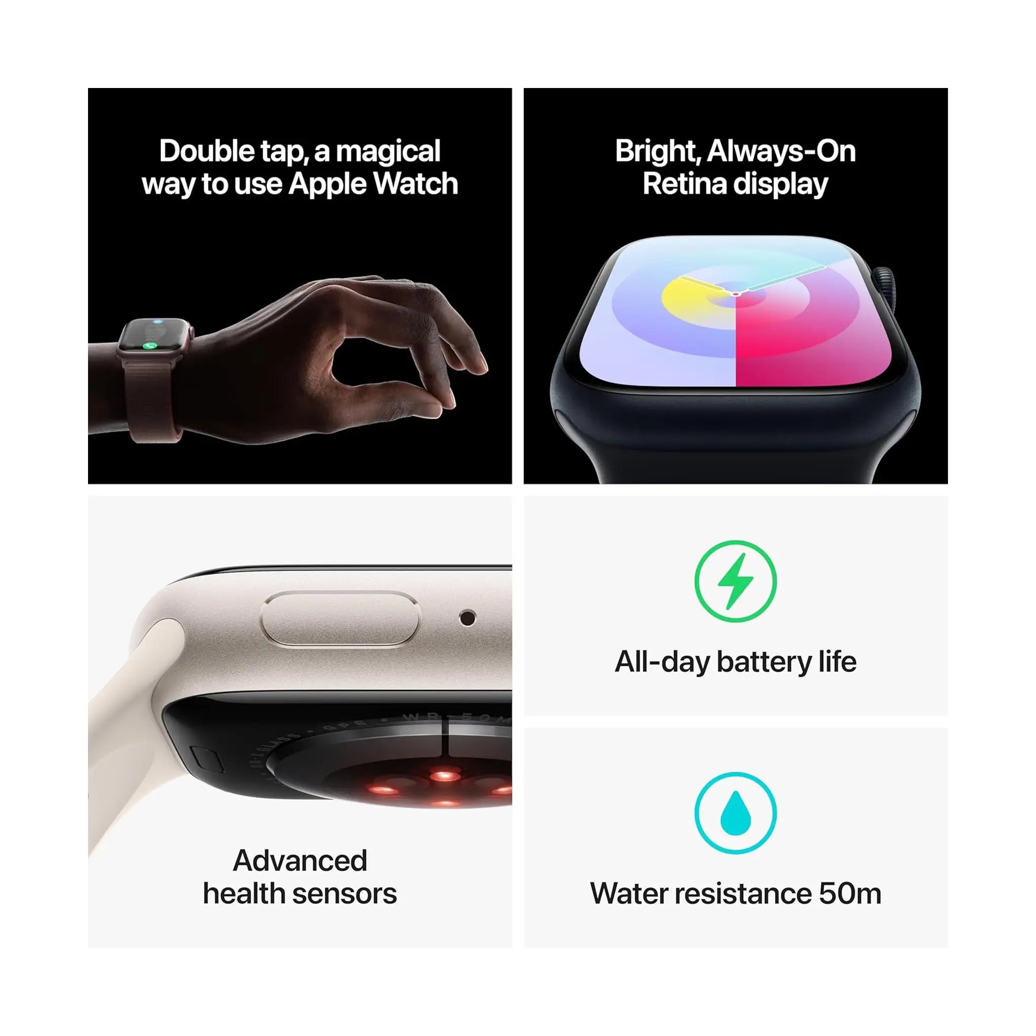 Apple Watch Series 9 (GPS+Cellular) Aluminium Case