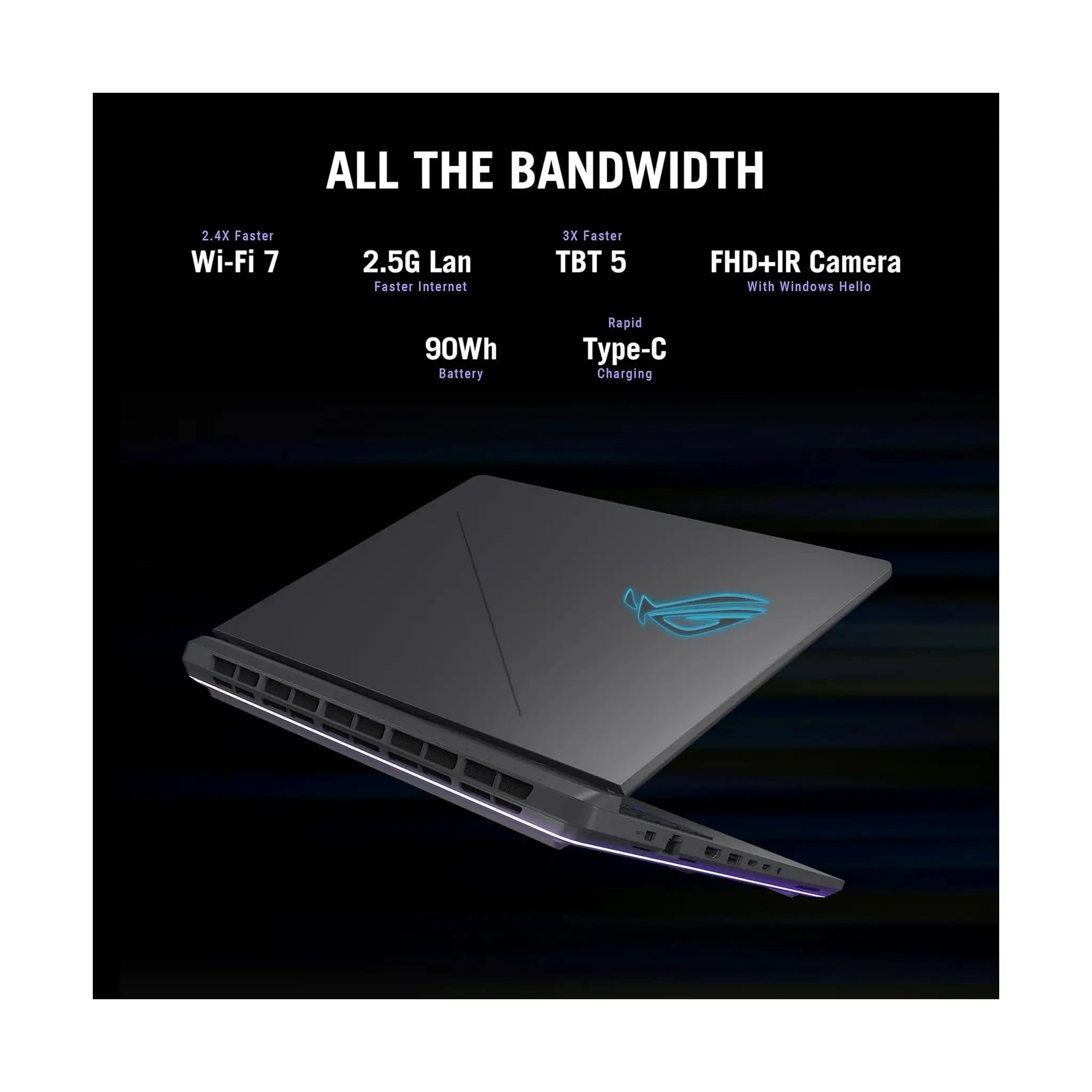 ASUS ROG Strix G16 16" FHD 165Hz Gaming Laptop (2025) – Intel Core i7-14650HX, RTX 5060