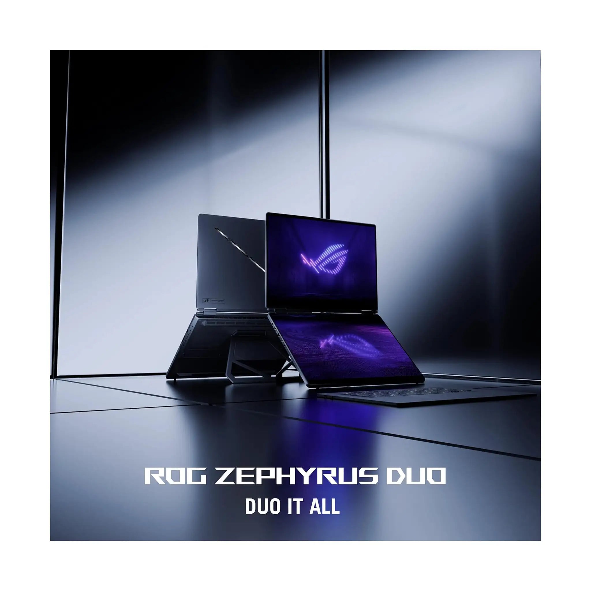 ASUS ROG Zephyrus Duo 16 GX651AX (2026) – Dual 16" 3K 120Hz OLED, Core Ultra 9 386H, 64GB RAM, 2TB SSD, RTX 5090 24GB, Windows 11, Stellar Grey