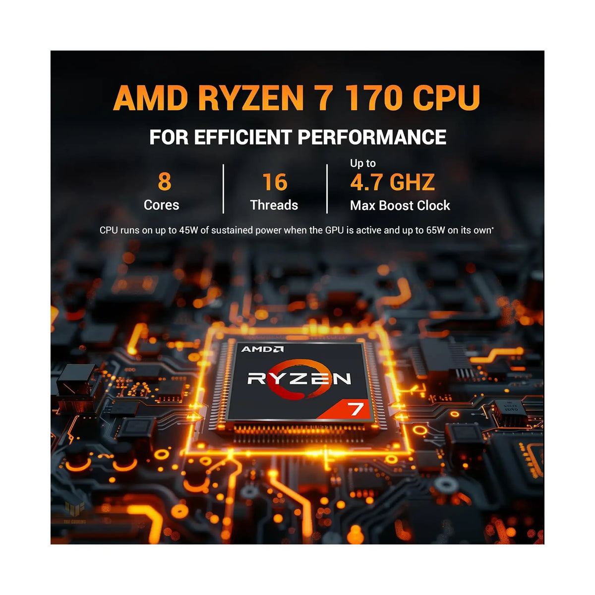 ASUS TUF Gaming A16 FA607NUQ Gaming Laptop (2026) – 16" WUXGA 144Hz, AMD Ryzen 7 170, NVIDIA GeForce RTX 4050 6GB, 16GB RAM, 512GB SSD, Windows 11, Mecha Gray