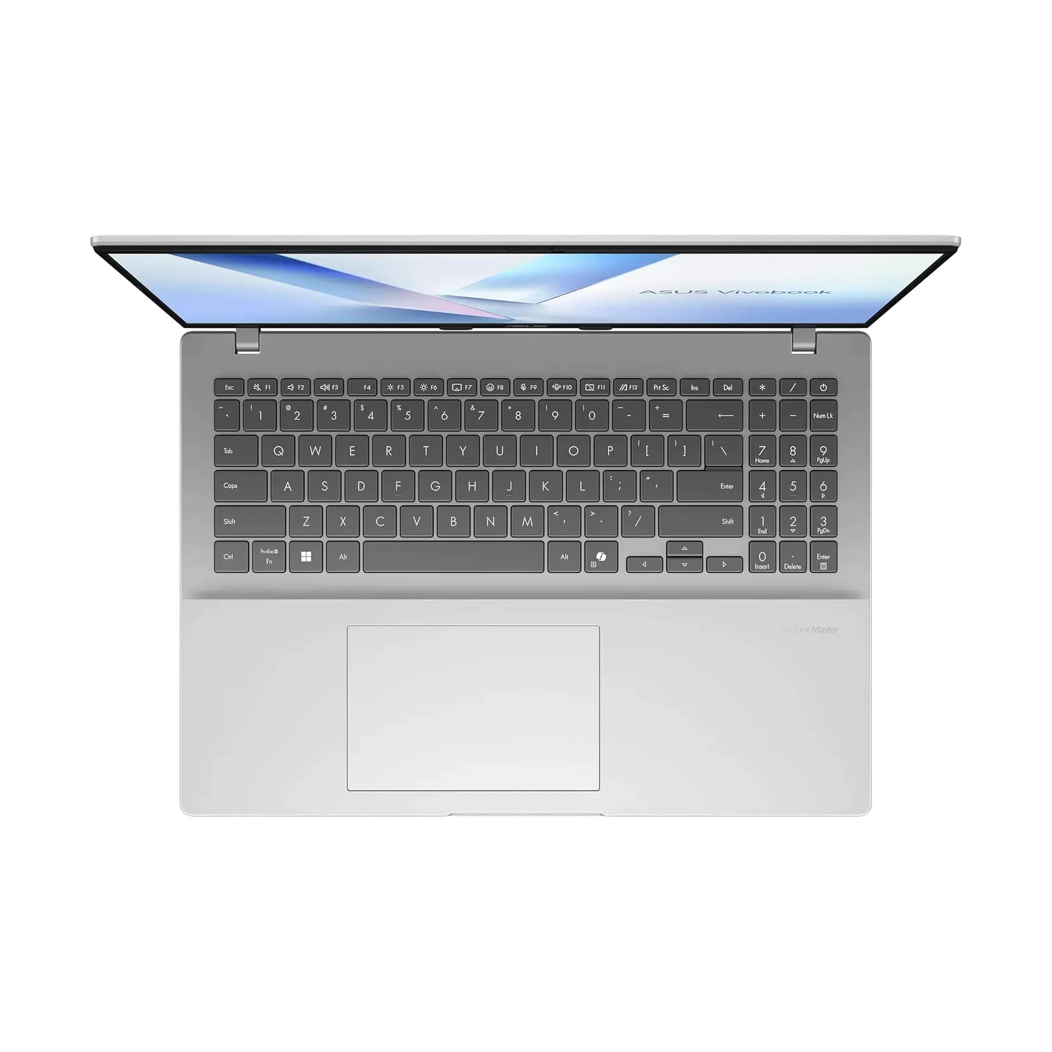 ASUS Vivobook 16 (2024) M1607KA – 16" WUXGA IPS, Ryzen AI 7 350, 16GB DDR5, 512GB SSD, Radeon Graphics, Windows 11 Pro, Silver
