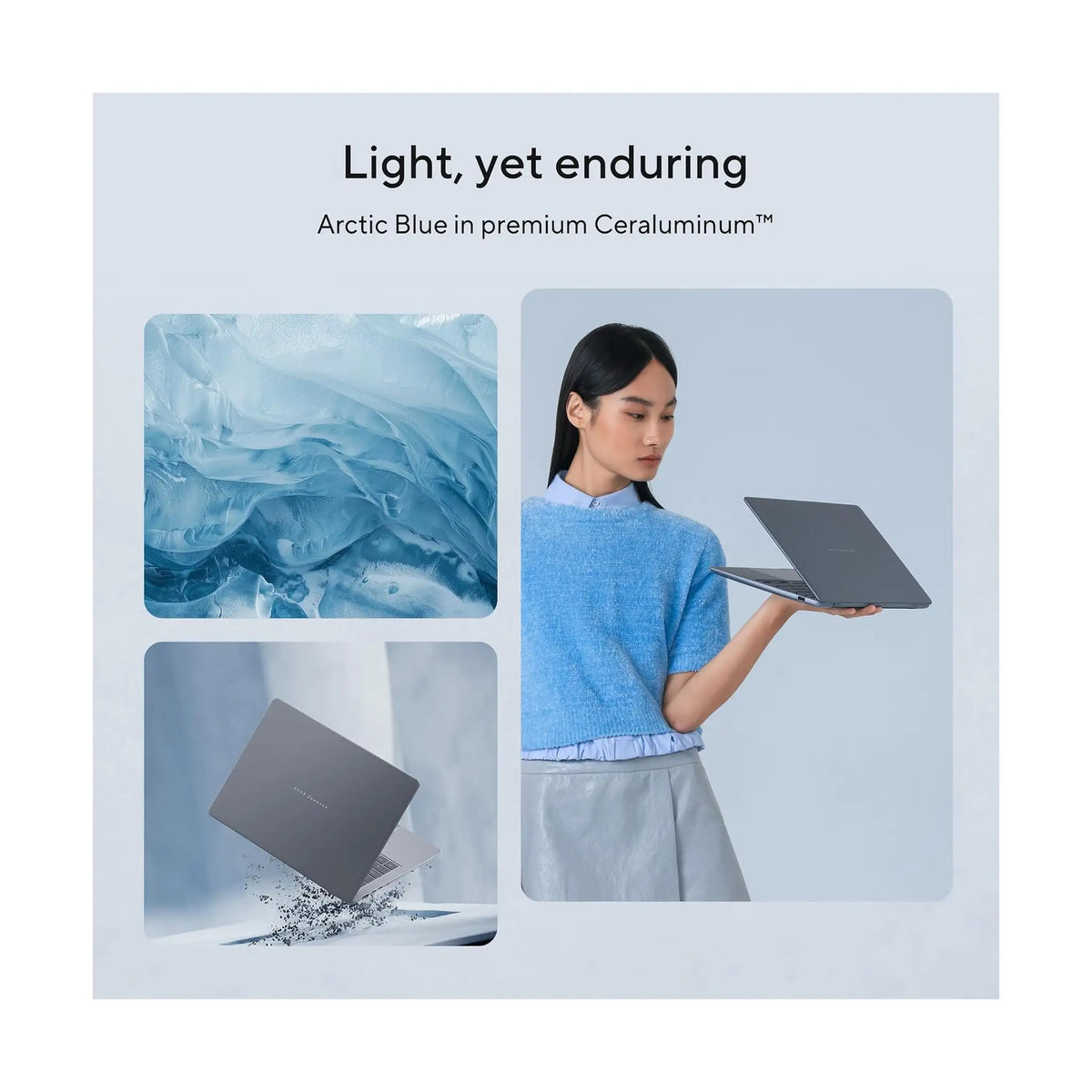 ASUS Zenbook 14 OLED UX3480QA Laptop (2026) – 14" WUXGA OLED, Snapdragon X X1-26-100, 8GB RAM, 512GB SSD, Windows 11 Home, Beige