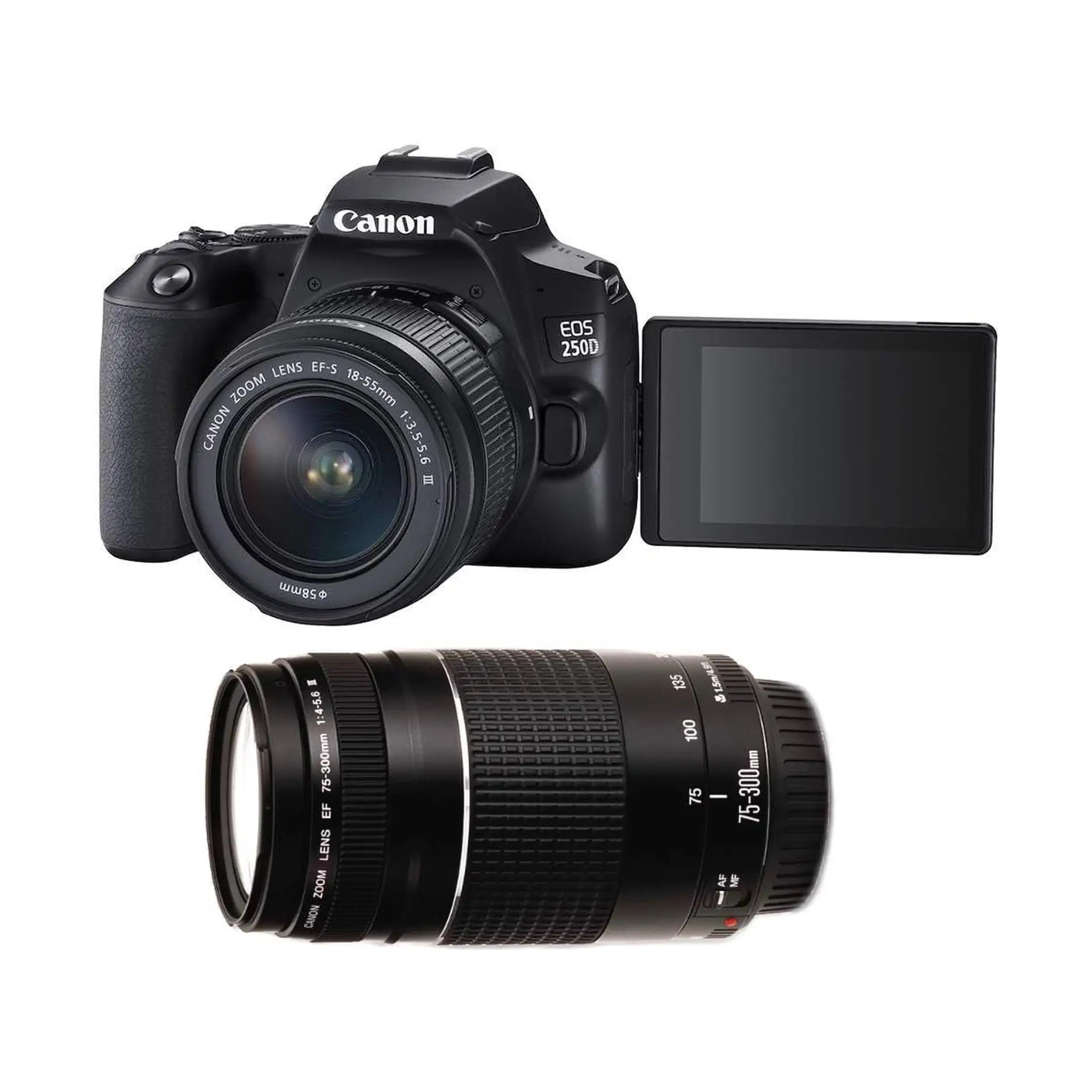 #Kit Options_with 18-55mm and 75-300mm Lens Kit