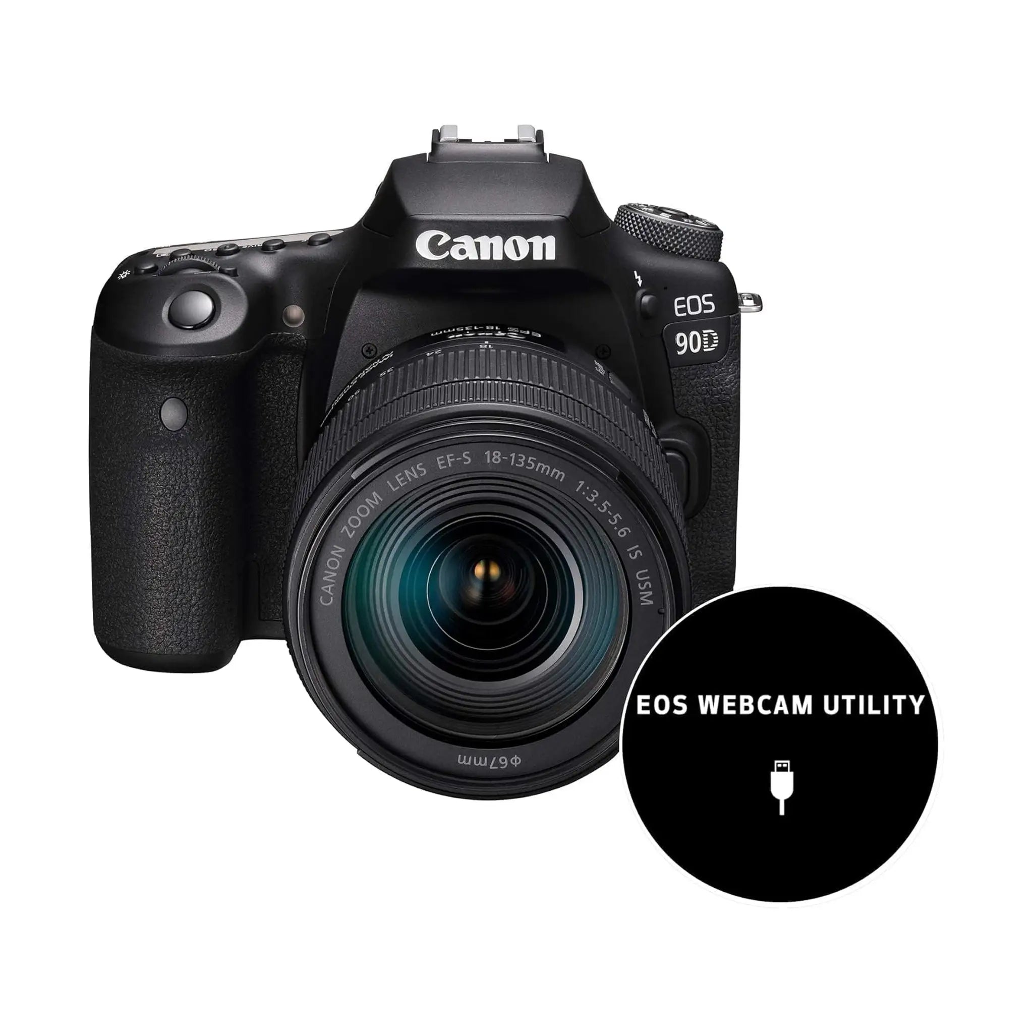 Canon EOS 90D with 18-135 IS USM Lens