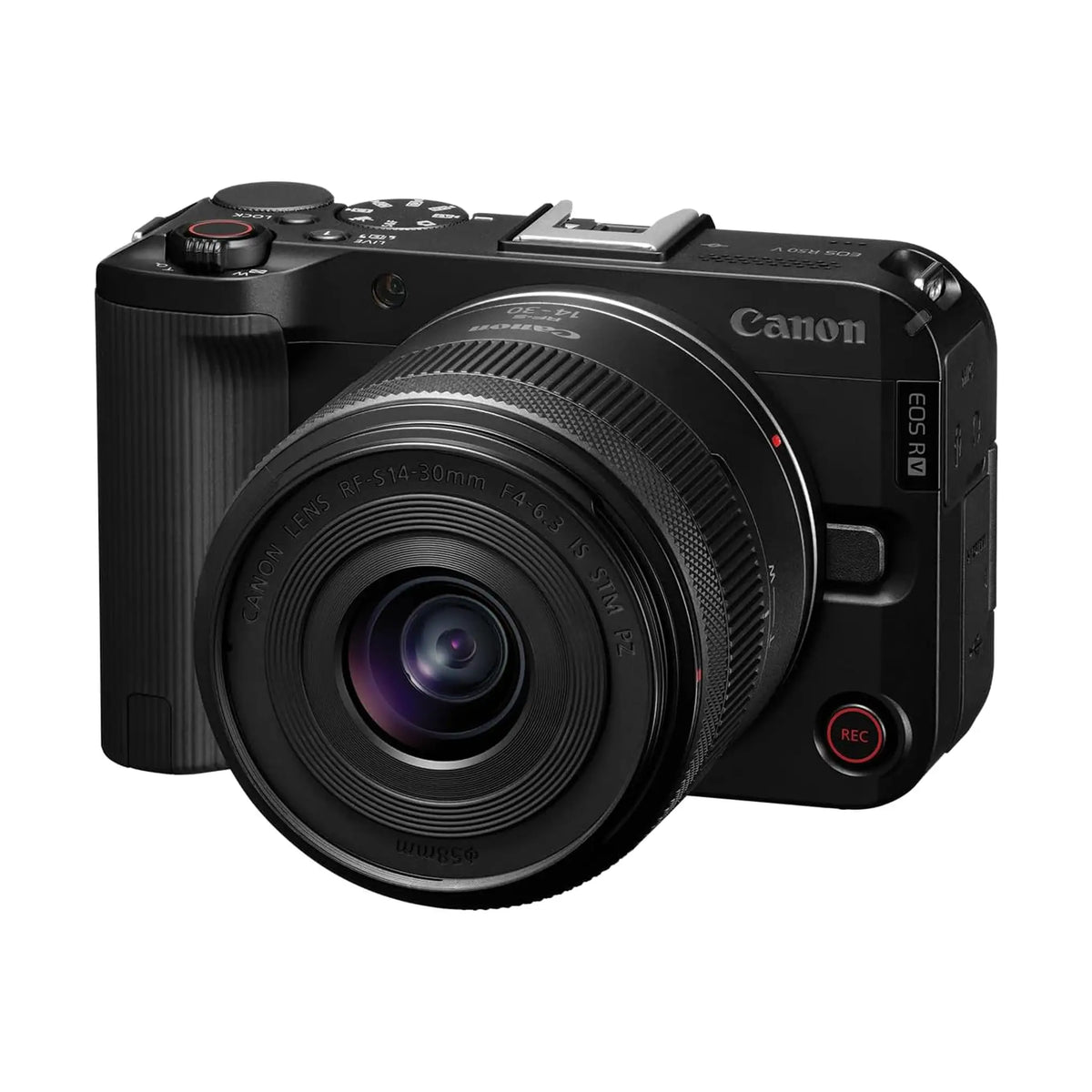 Canon EOS R50 V Mirrorless Camera Kit – APS-C, RF-S 14-30mm F4-6.3 Lens