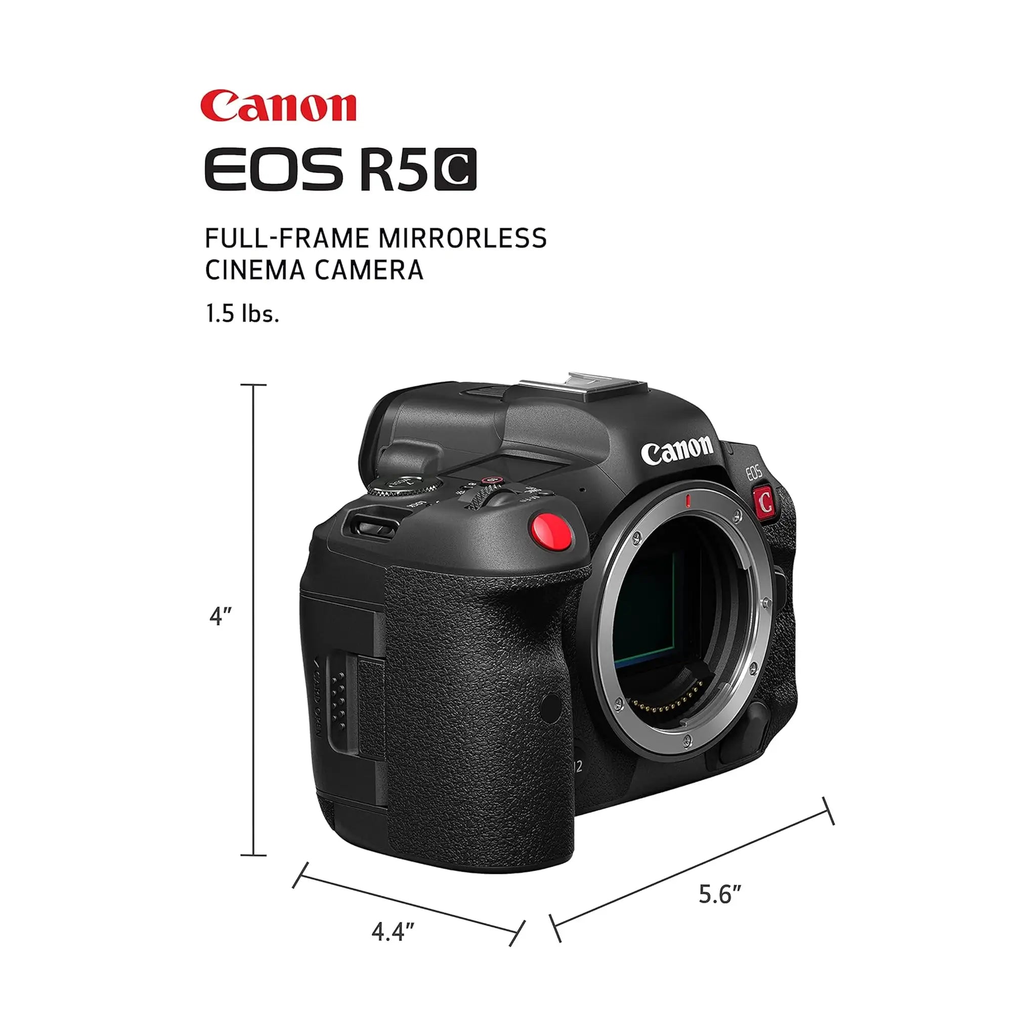 Canon EOS R5 C - Body only