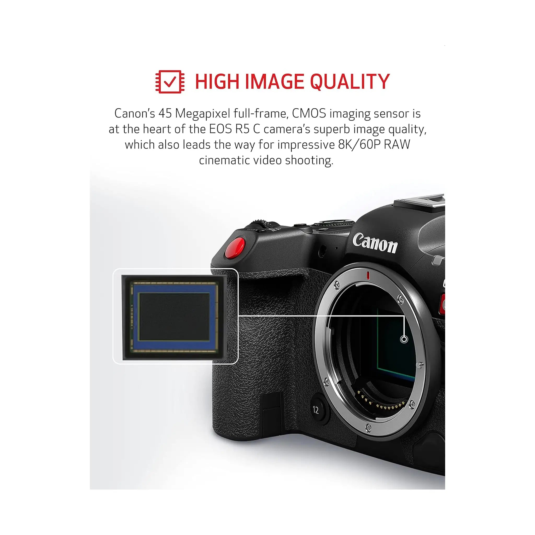 Canon EOS R5 C - Body only