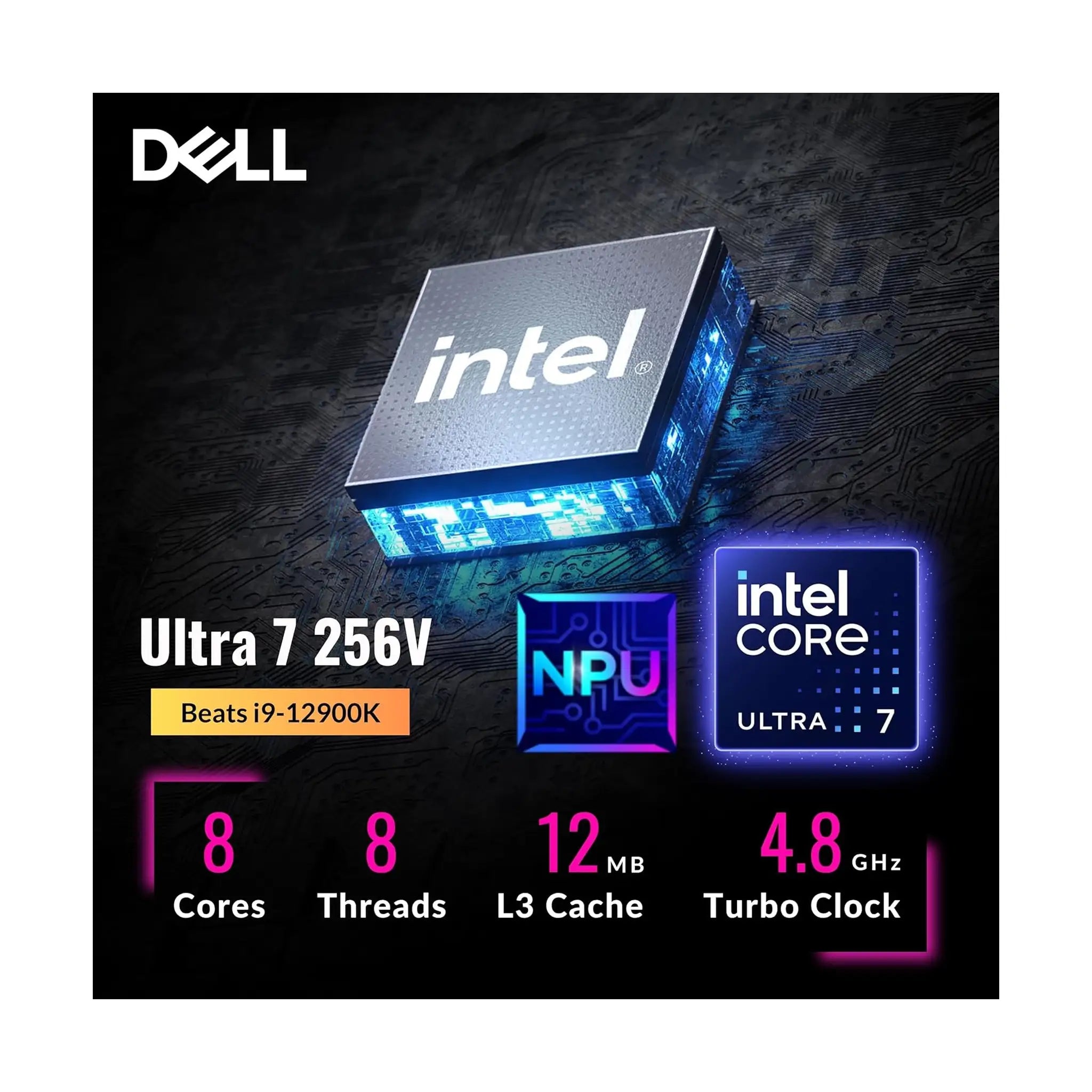 Dell 14 Plus 2‑in‑1 – 14" 2K Touchscreen Laptop (2025), Core Ultra 7 256V, 16GB DDR5, 1TB SSD, Windows 11 Pro, Ice Blue