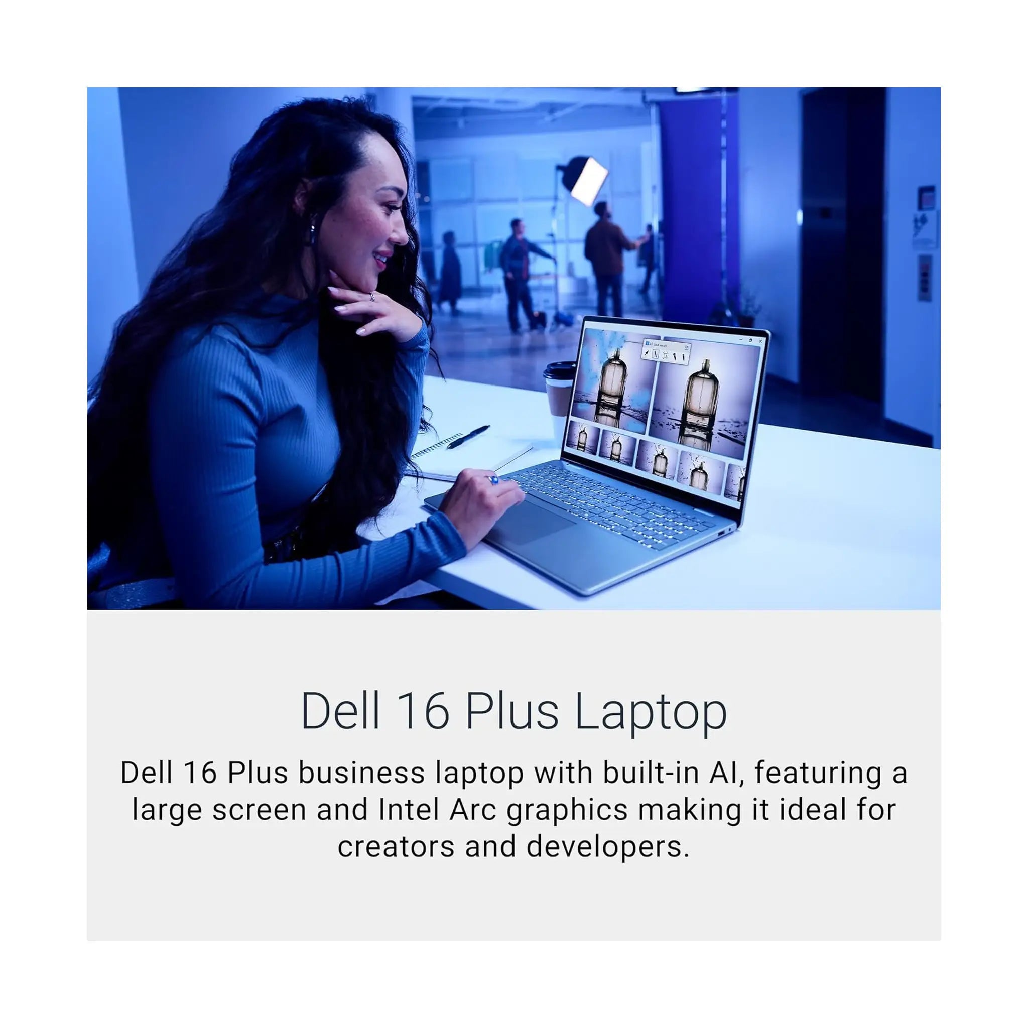 Dell 16 Plus DB16250 – 16" 2.5K 16:10, Intel Core Ultra 7 256V, 16GB RAM, 1TB SSD
