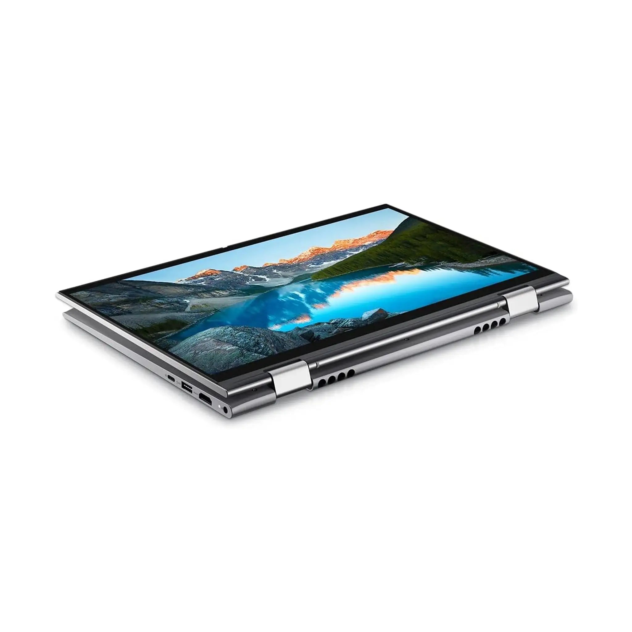 Dell Inspiron 14 5410 Convertible Laptop, 11th Gen Intel Core i5-1155G7, 14 Inch FHD Touchscreen, 256GB SSD, 8 GB RAM, Intel® Iris® Xe Graphics - Silver