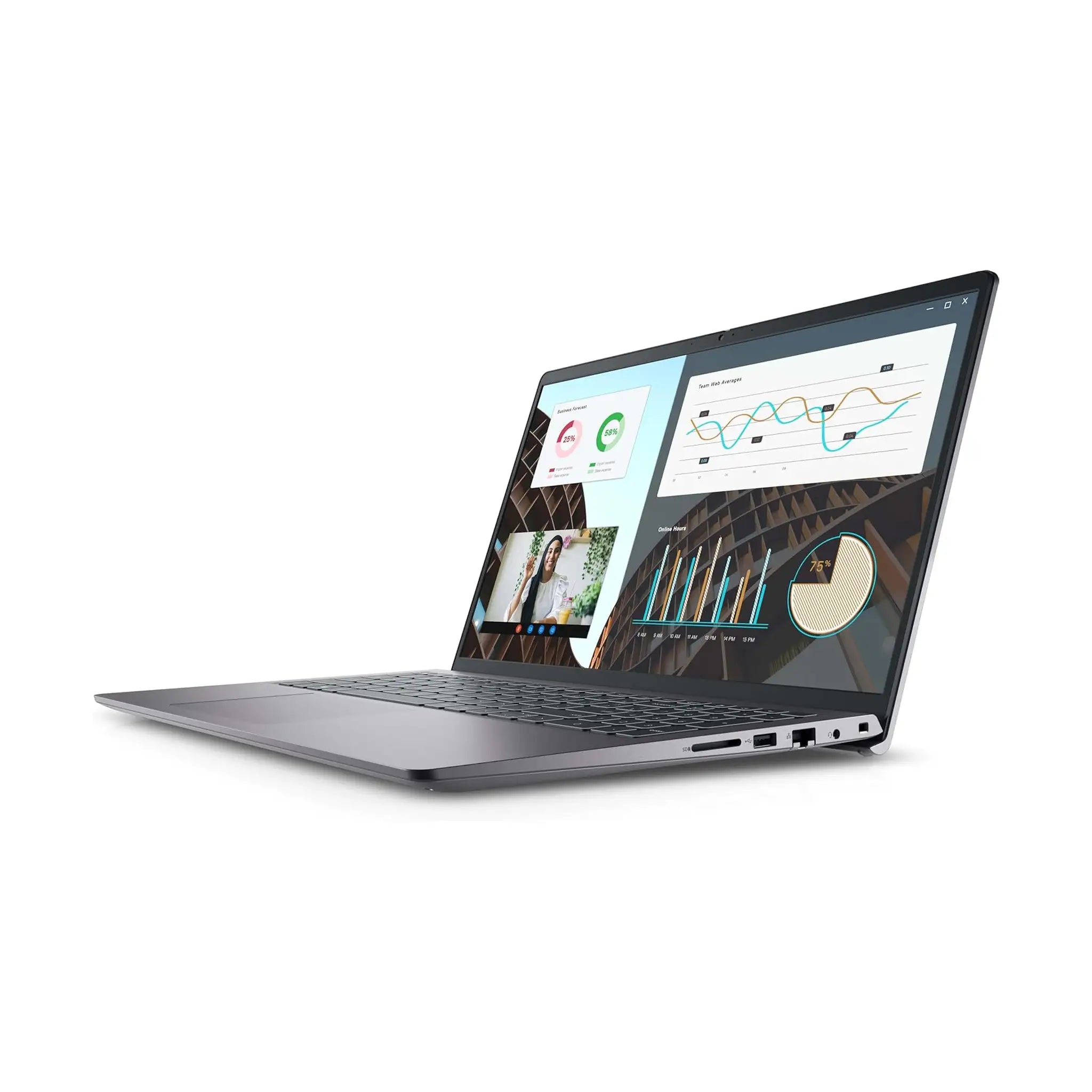 Dell Vostro 3530 Laptop (2023) – 15.6" FHD, Core i7-1355U, 16GB RAM, 1TB SSD, Windows 11 Pro, Black