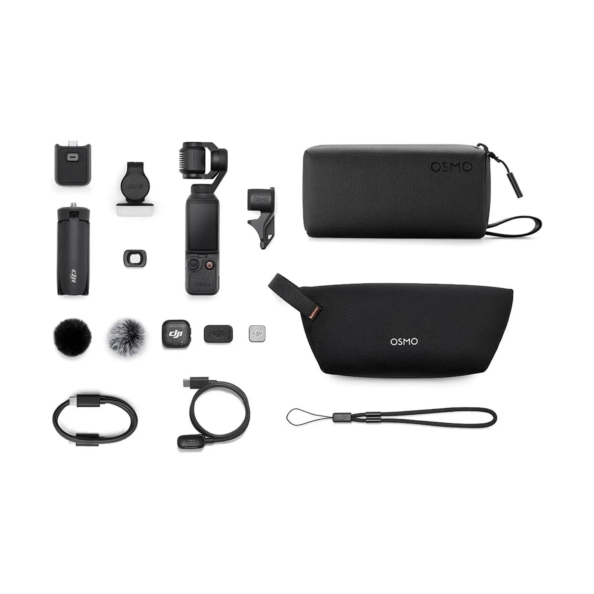 DJI Osmo Pocket 4 Pocket Gimbal Vlog Camera – 1″ CMOS, 4K/240fps, 3-Axis Stabilization, 2× Lossless Zoom, 107GB Storage