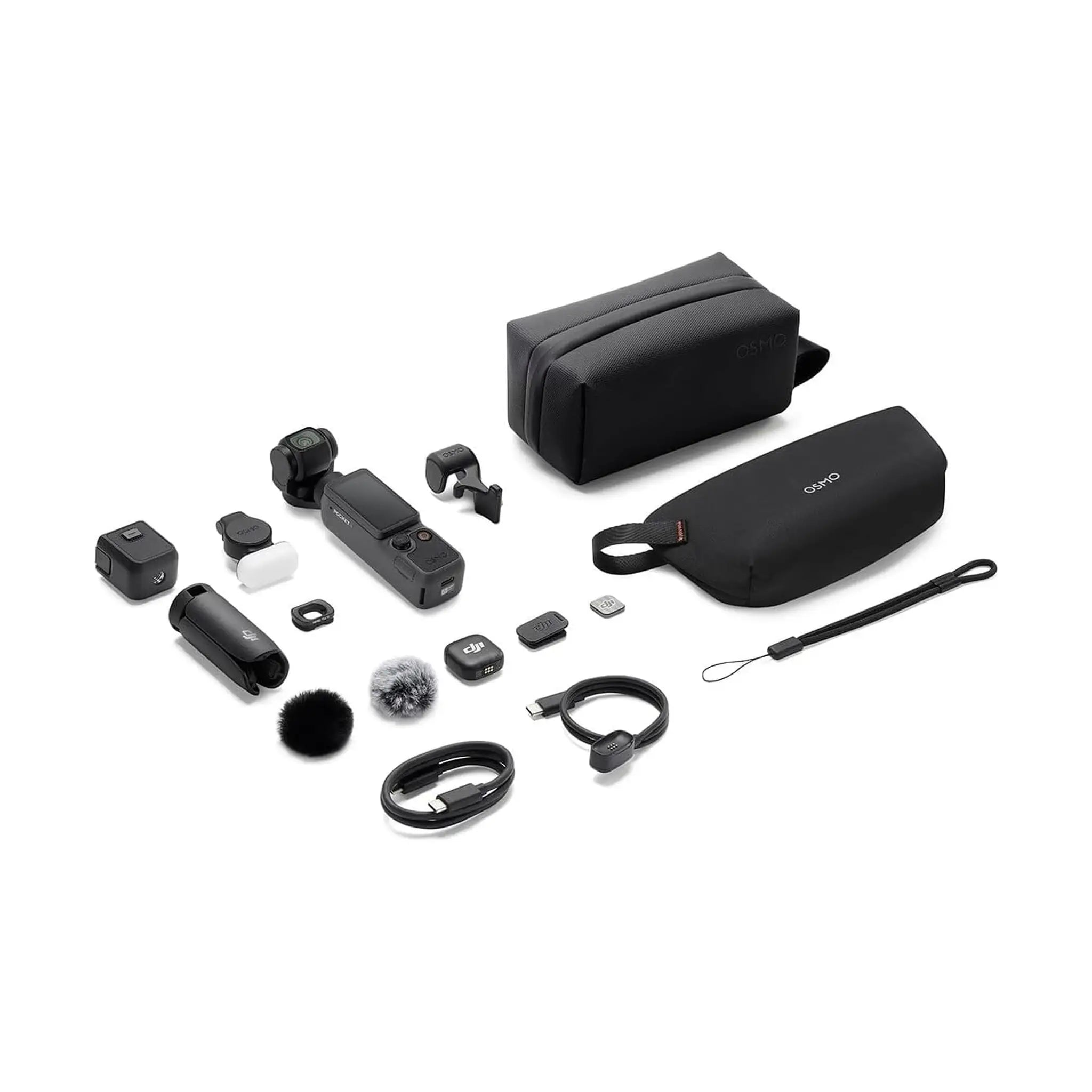 DJI Osmo Pocket 4 Pocket Gimbal Vlog Camera – 1″ CMOS, 4K/240fps, 3-Axis Stabilization, 2× Lossless Zoom, 107GB Storage