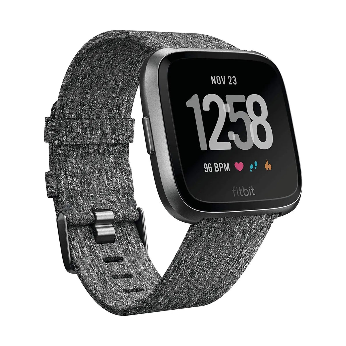 Fitbit Versa Smartwatch - Charcoal Woven