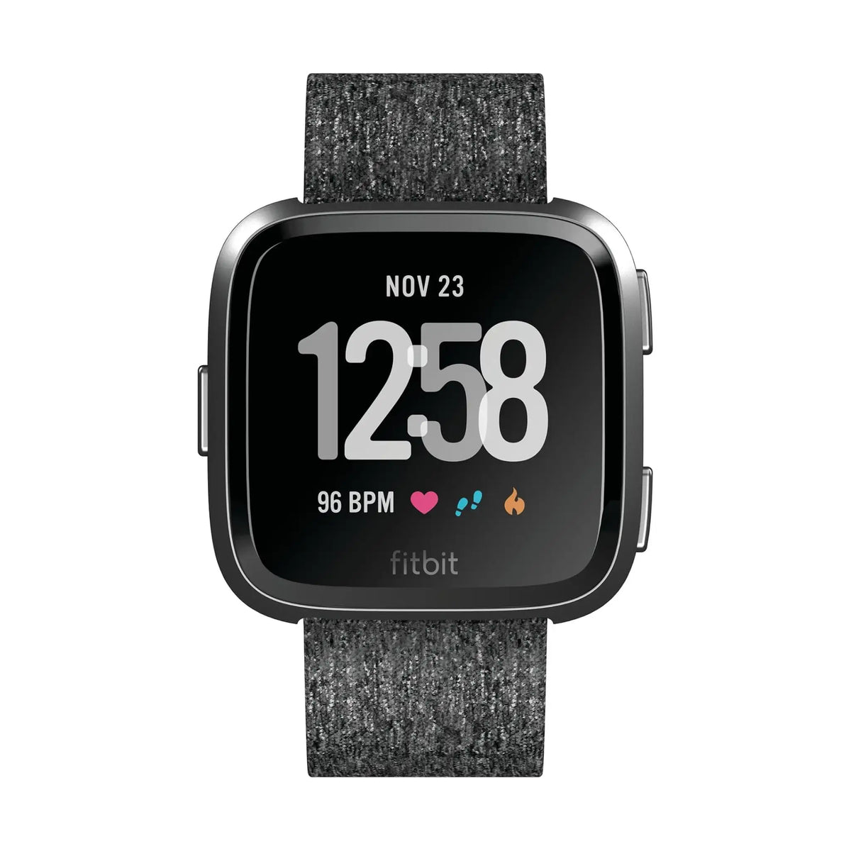 Fitbit Versa Smartwatch - Charcoal Woven