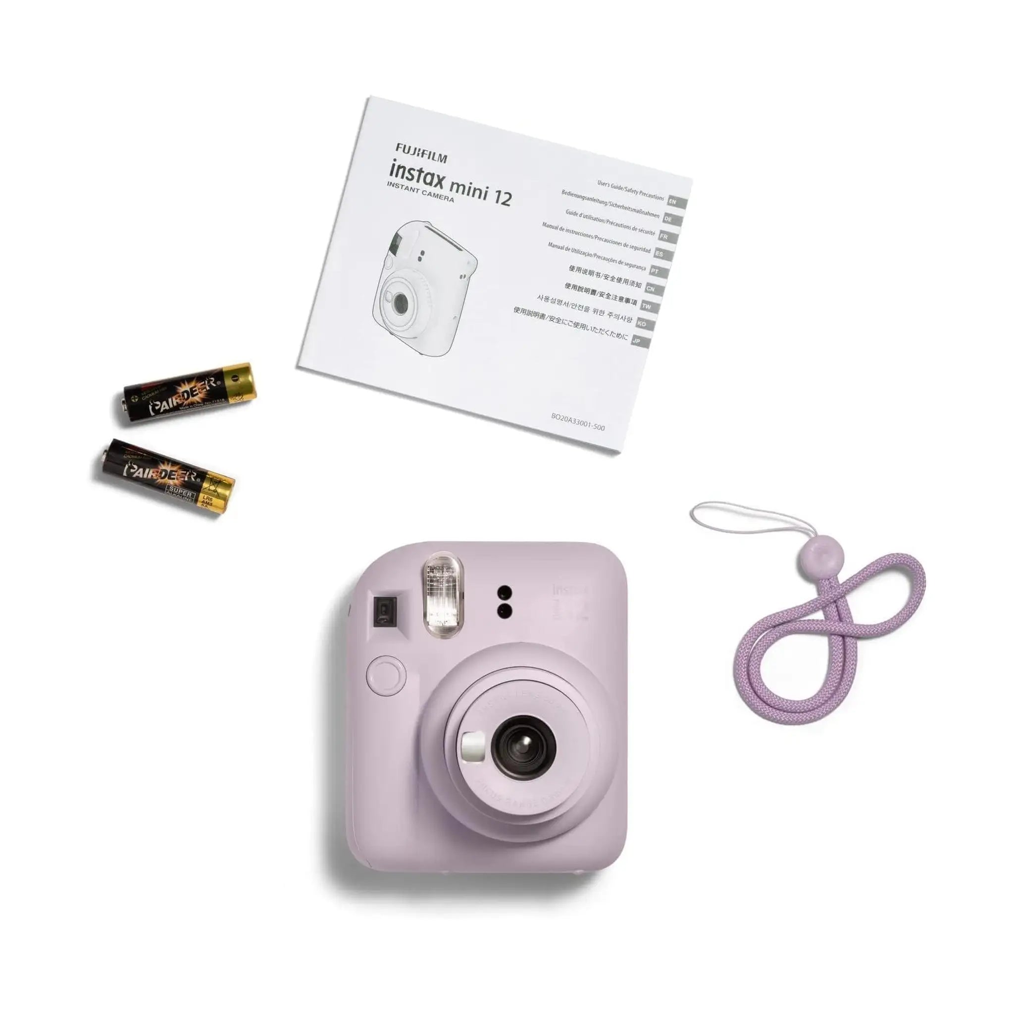 Fujifilm Instax Mini 12 Instant Camera Film Bundle