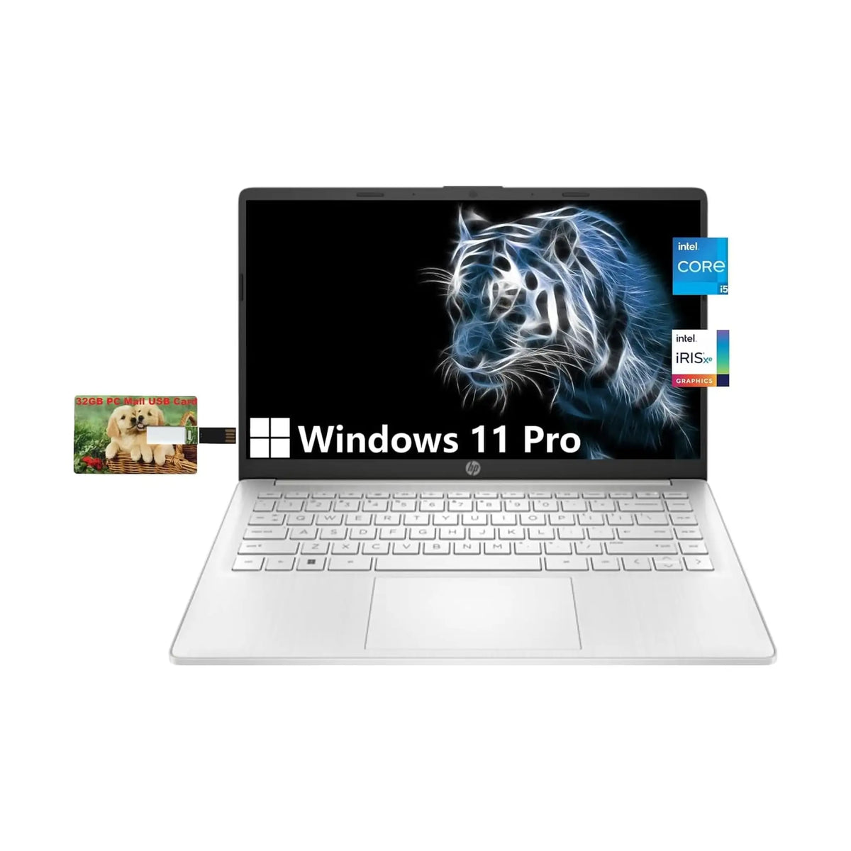 HP 14" Business (2022) Laptop – HD, Intel Core i5-1135G7, 16GB RAM, 512GB SSD, Windows 11 Pro
