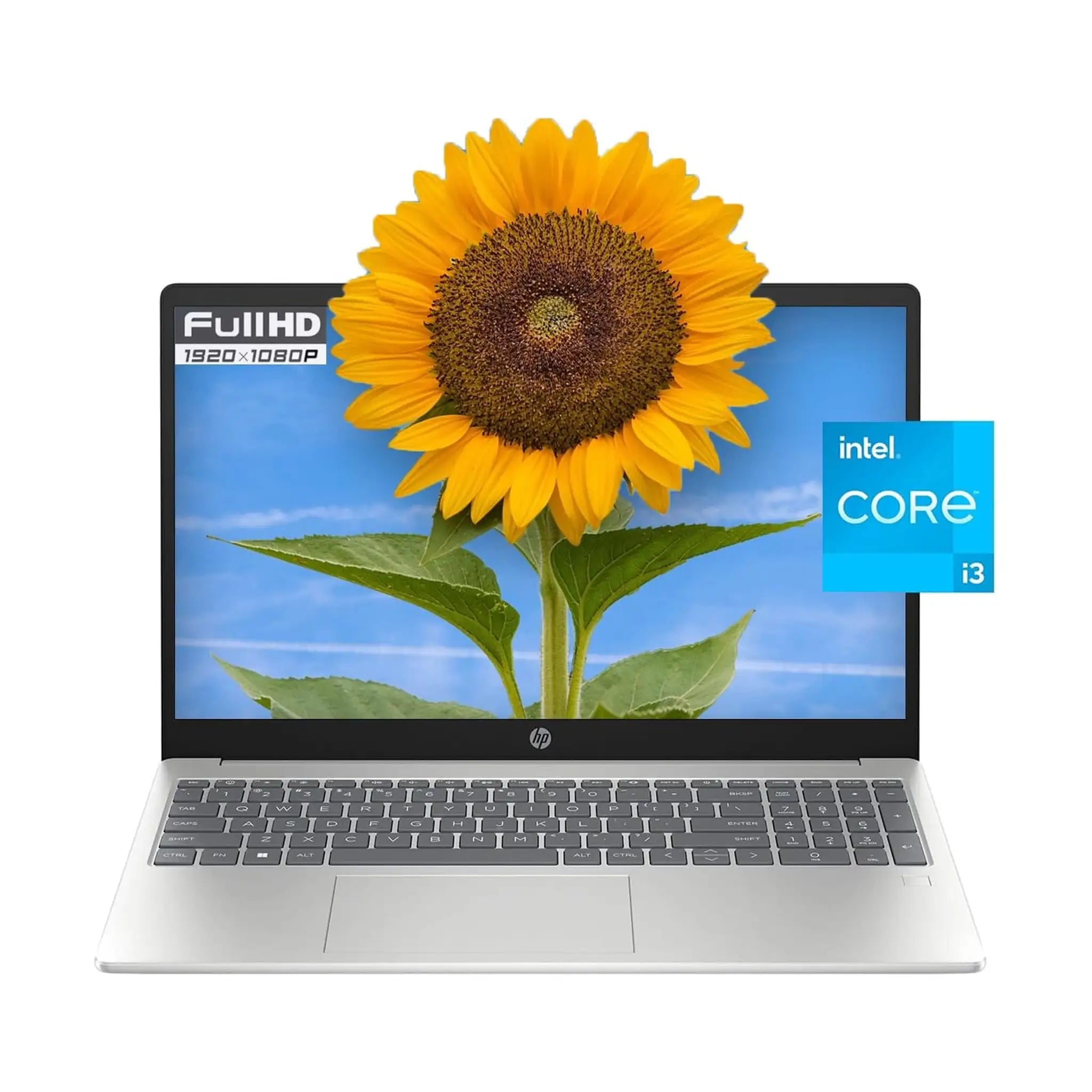 HP 15.6" (2023) FHD Laptop – Intel Core i3-N305, 8GB RAM, 256GB SSD, Windows 11 Home
