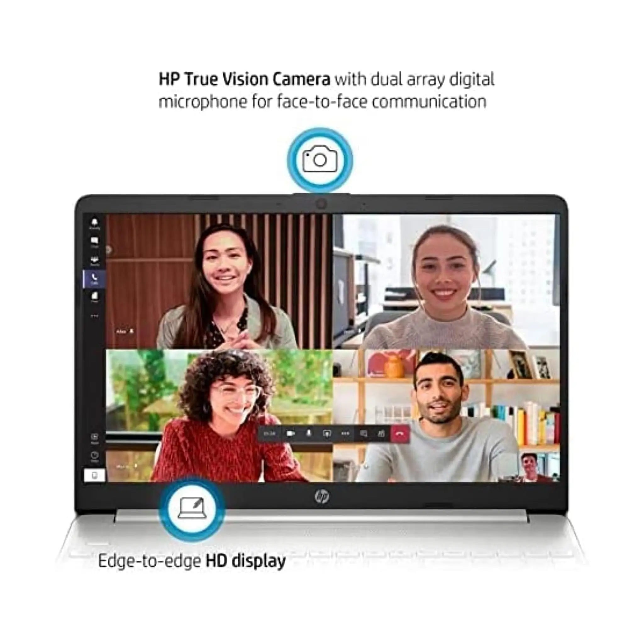HP 15.6" Laptop (2022) – FHD IPS, Intel Core i5-1135G7, 16GB RAM, 1TB SSD, Windows 11