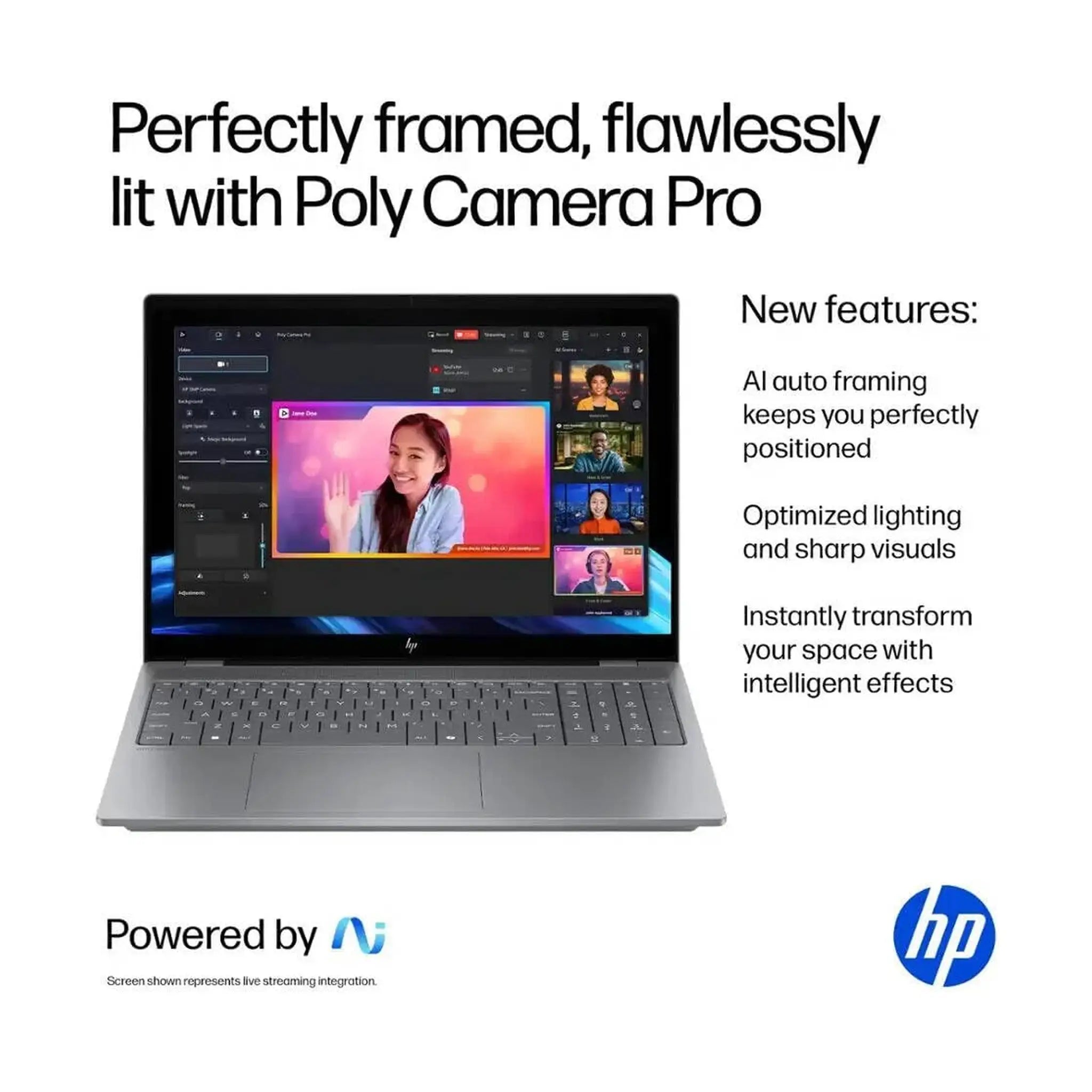 HP OmniBook X 16 Laptop (2025) – 16" 2K OLED Touch, Intel Core Ultra 7 255H, RTX 4050, 32GB RAM, 2TB SSD, Windows 11