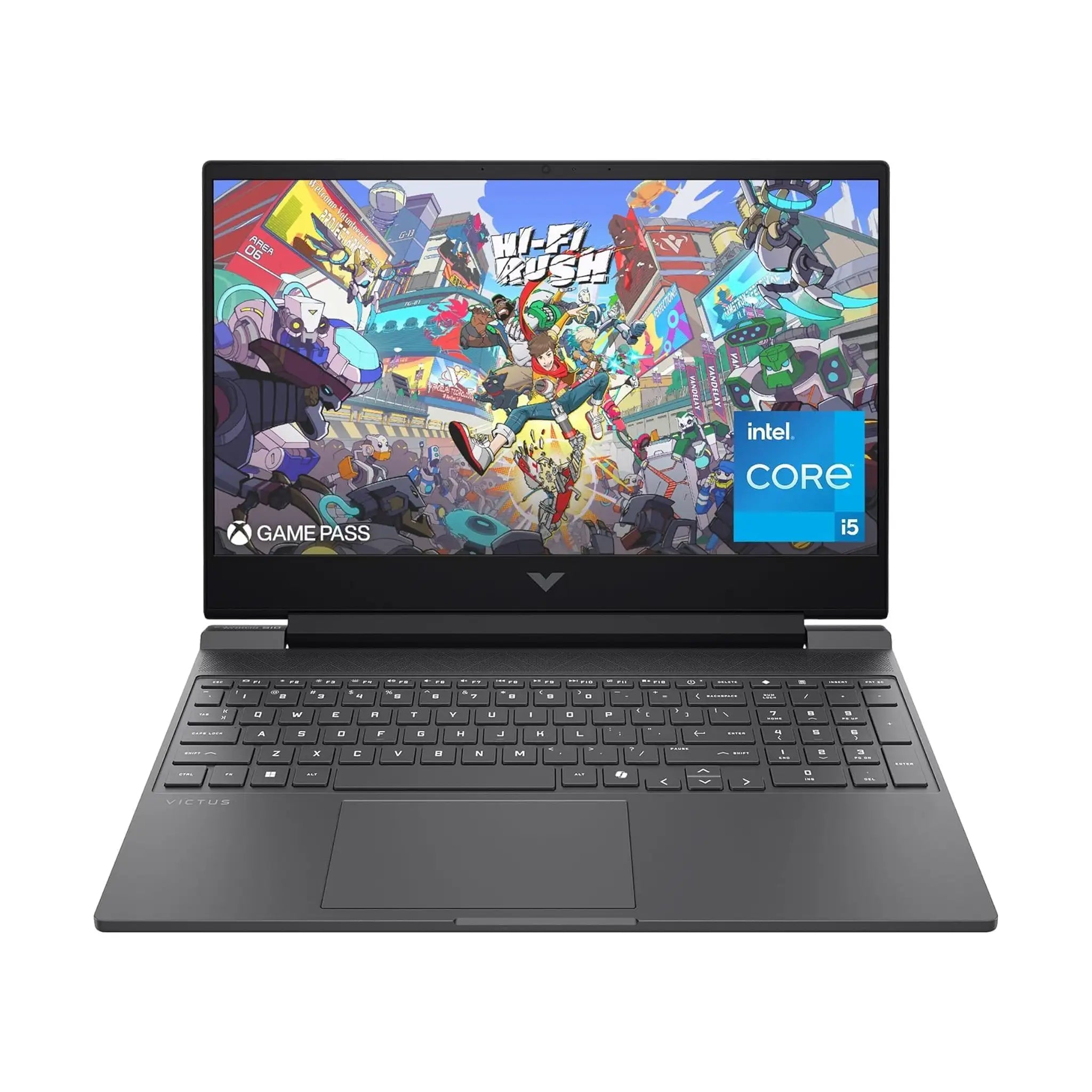 HP Victus 15-fa2013dx Gaming Laptop (2025) – 15.6" FHD 144Hz, Intel Core i5-13420H, 8GB RAM, 512GB SSD, RTX 3050 6GB, Windows 11 Home - Mica Silver