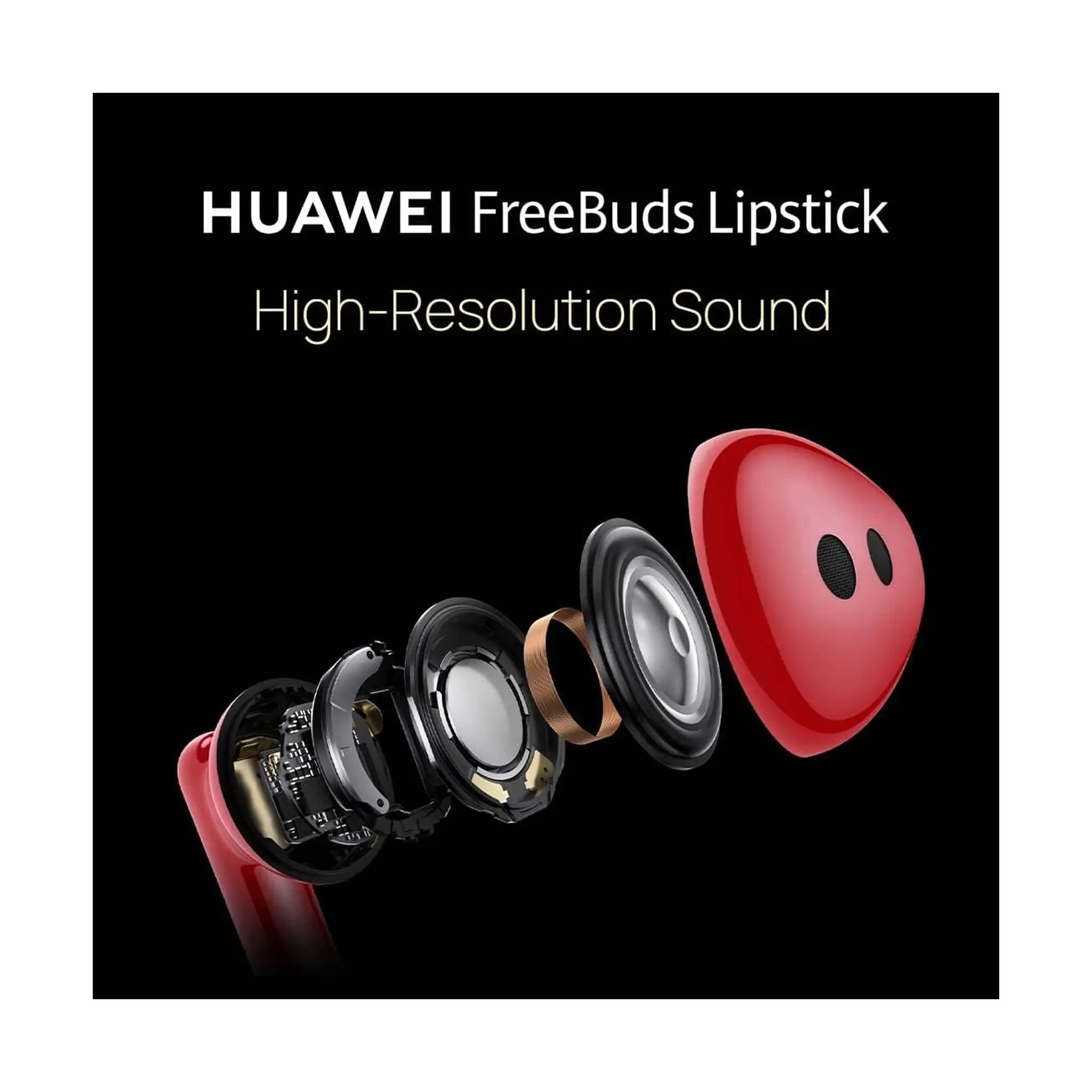 HUAWEI FreeBuds Lipstick - Wireless Earphones - Red