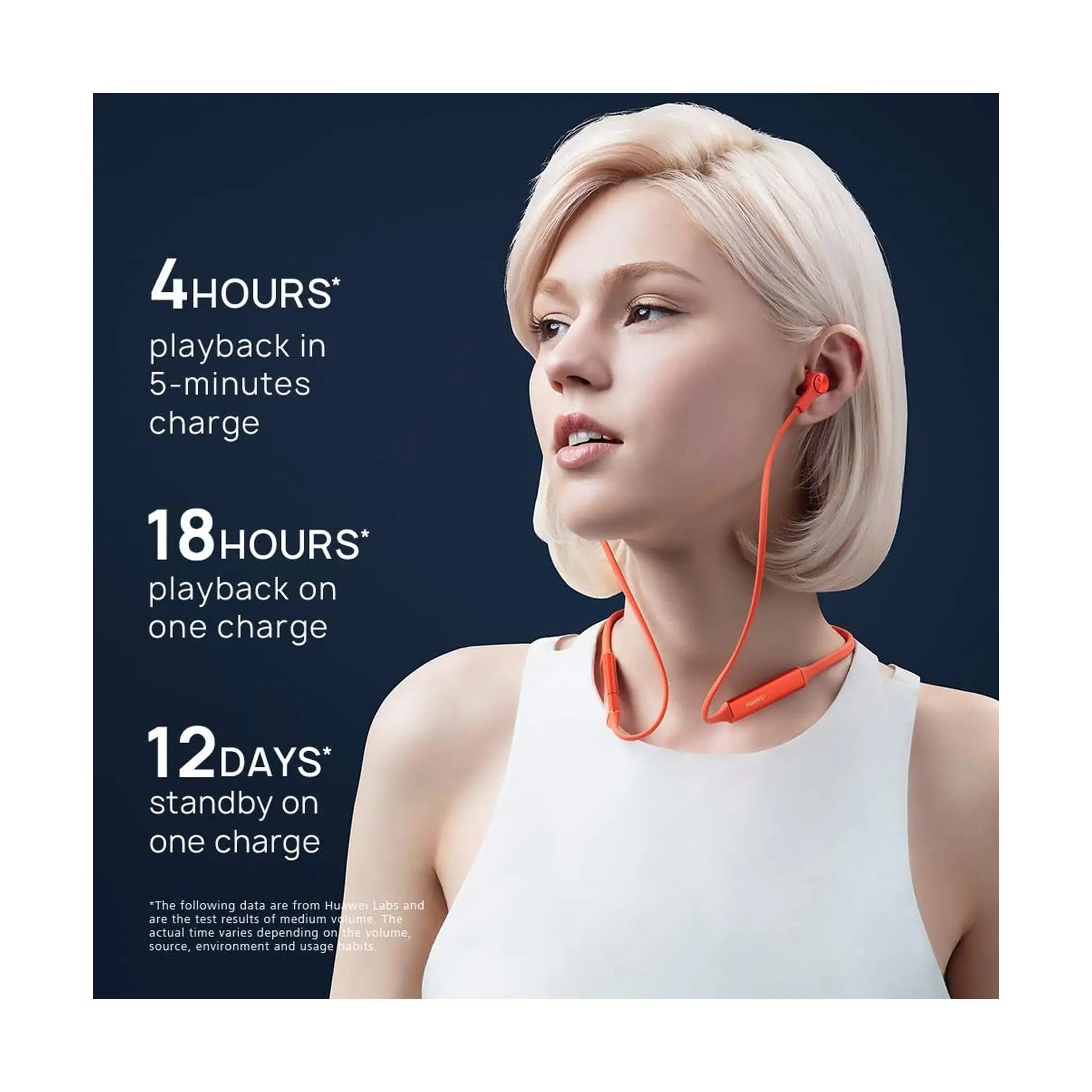 HUAWEI Freelace CM70-C Bluetooth Noise Reduction Earphones