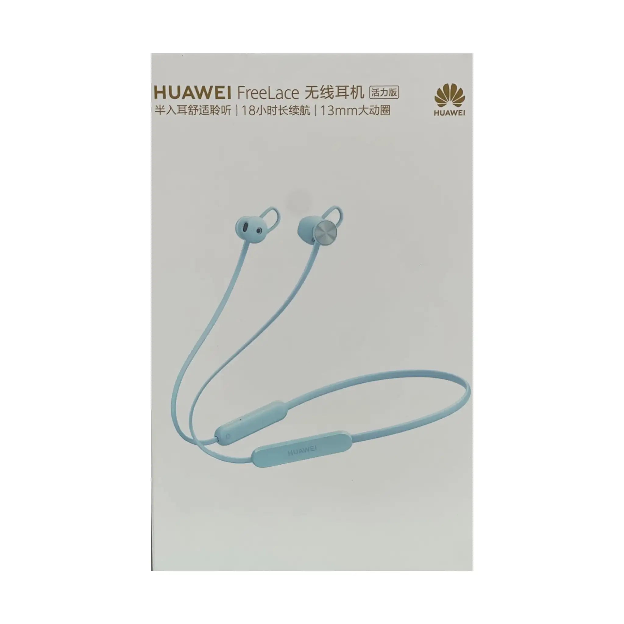 HUAWEI FreeLace Lite Wireless Earbuds M0003 IP55, AI Call Noise Reduction Headset - Blue