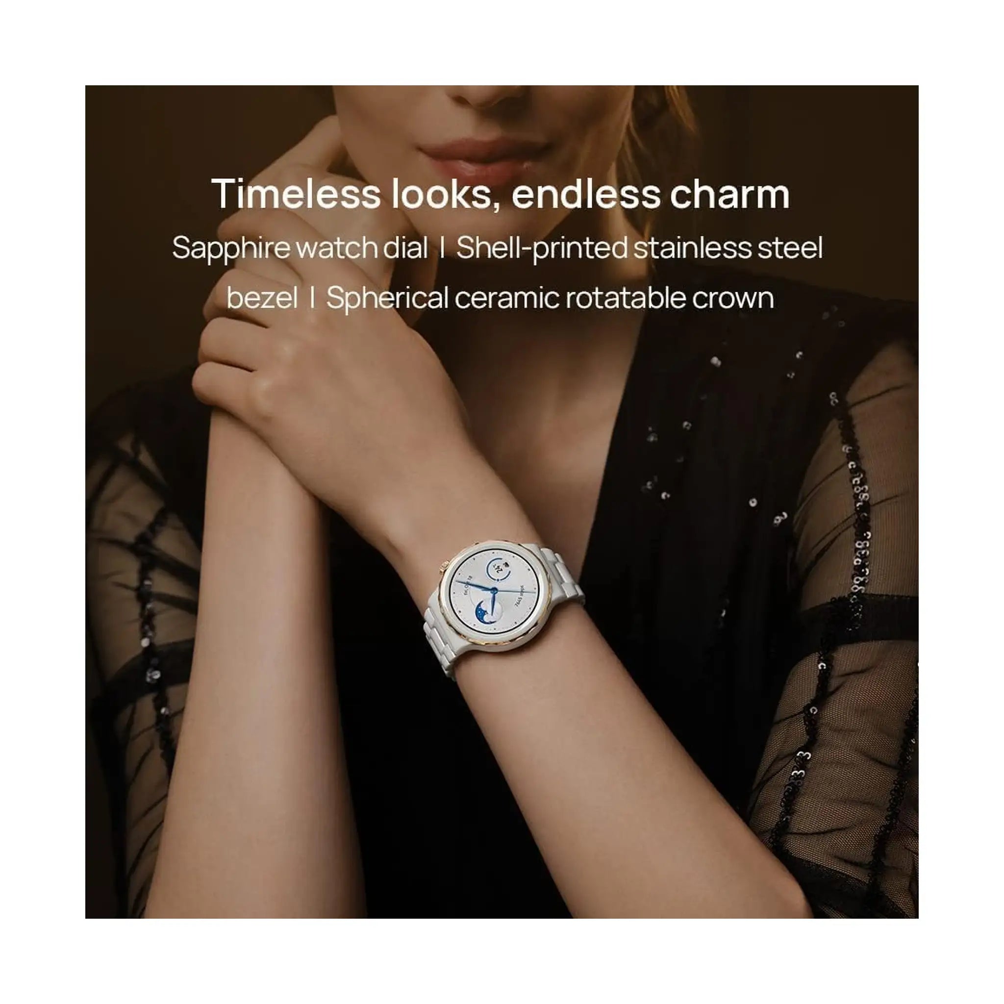 #Strap Material_White Ceramic Strap