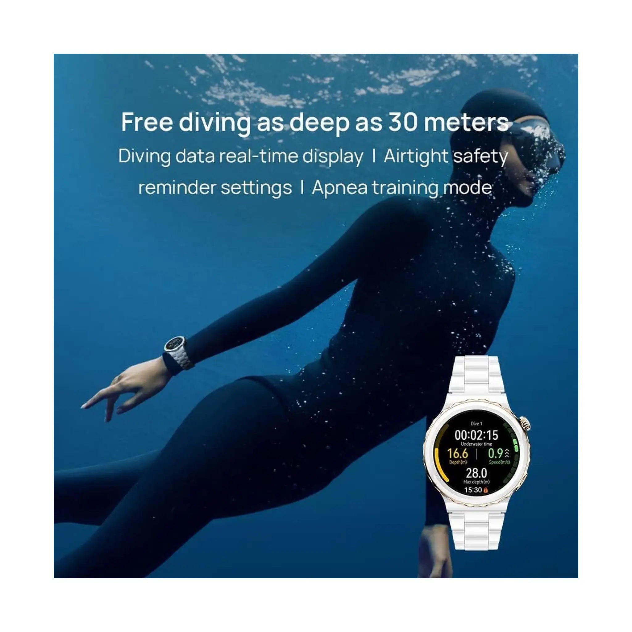 #Strap Material_White Ceramic Strap