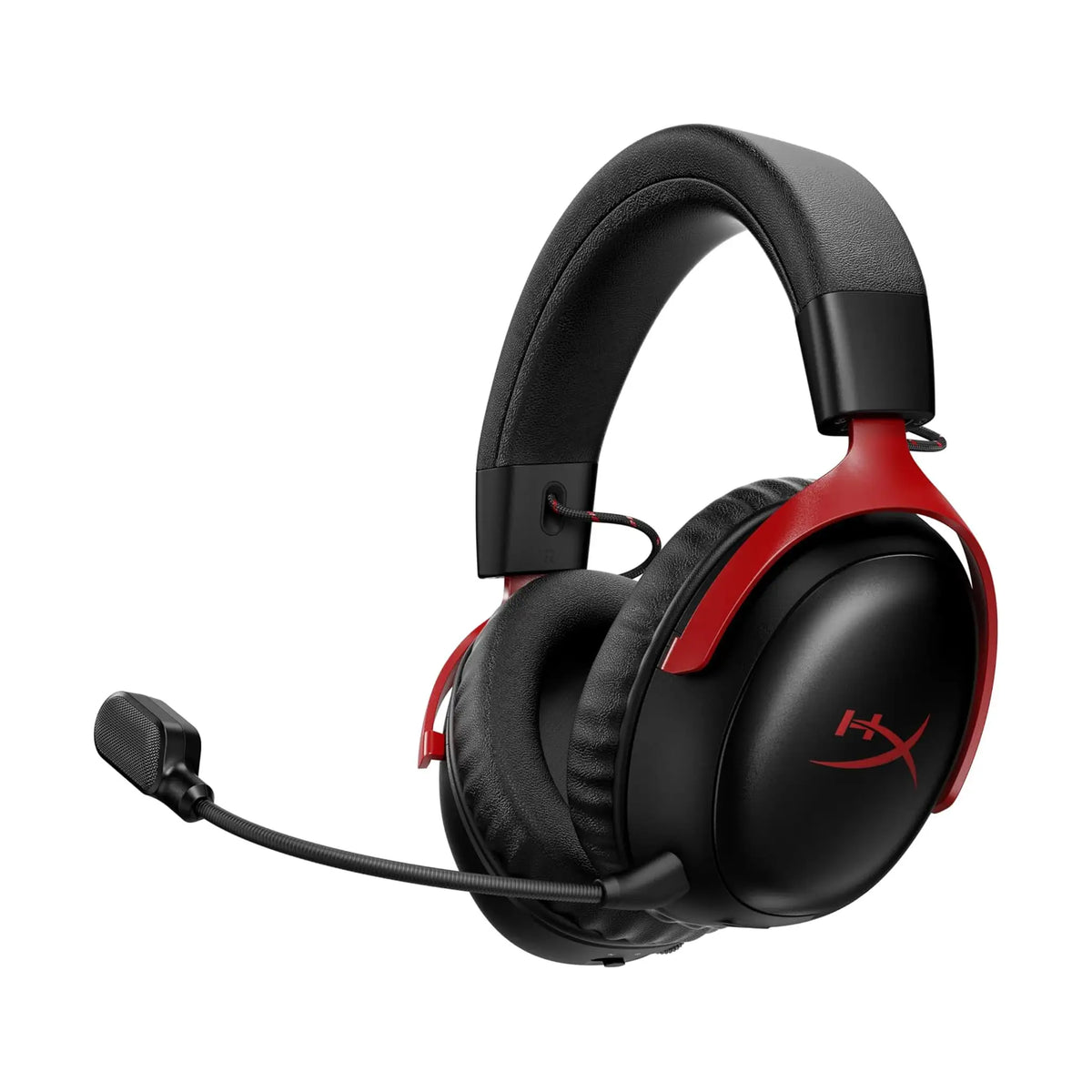 HyperX Cloud III S Wireless Gaming Headset - PC, PS5, PS4, Nintendo Switch, Mac and Mobile - Black-Red