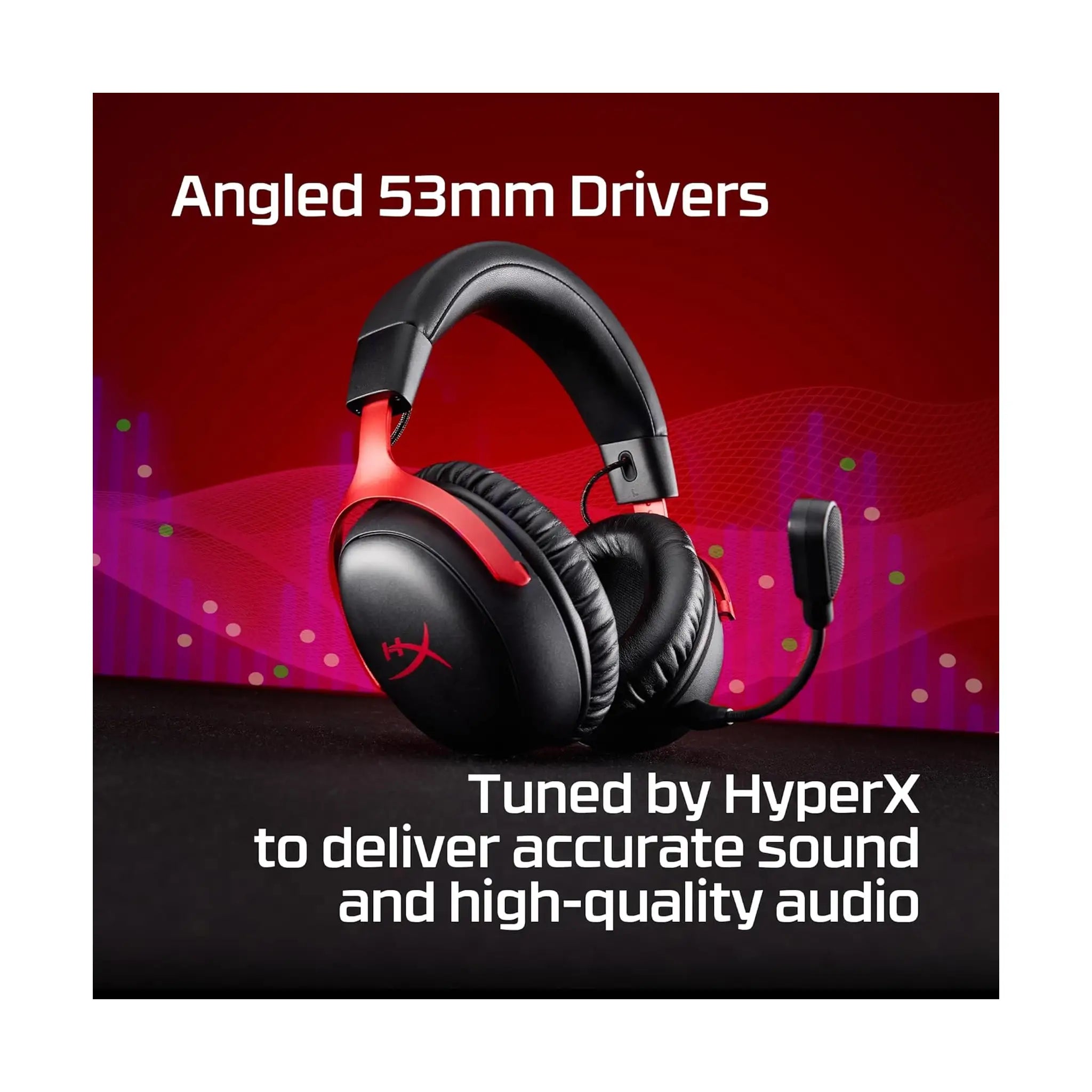HyperX Cloud III S Wireless Gaming Headset - PC, PS5, PS4, Nintendo Switch, Mac and Mobile - Black
