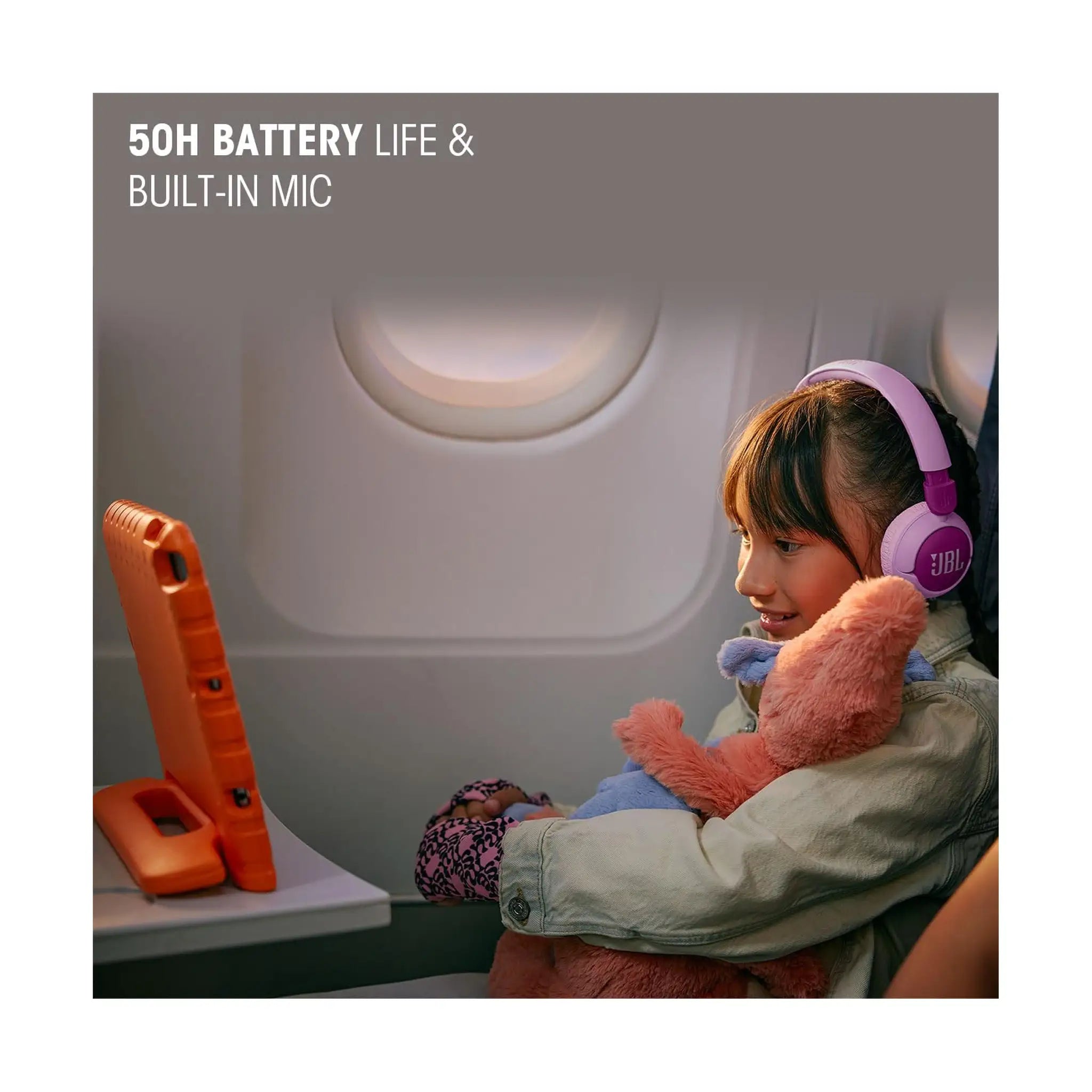 JBL Junior 320 BT Wireless On-Ear Bluetooth Headphones (for kids)