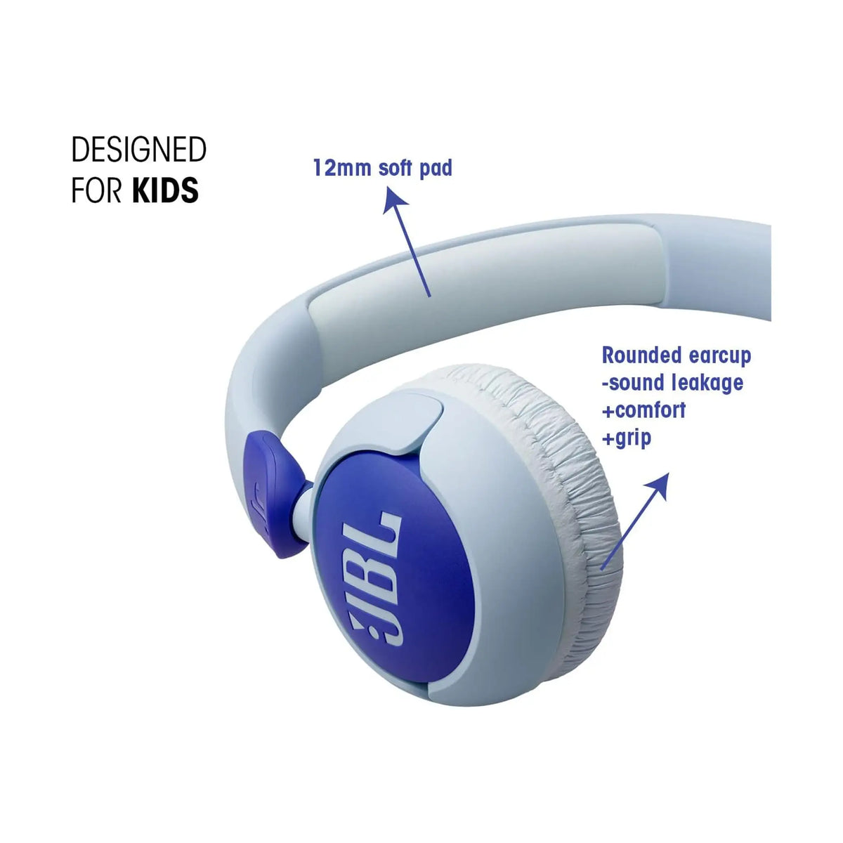 JBL Junior 320 Kids Wired On-Ear Headphones