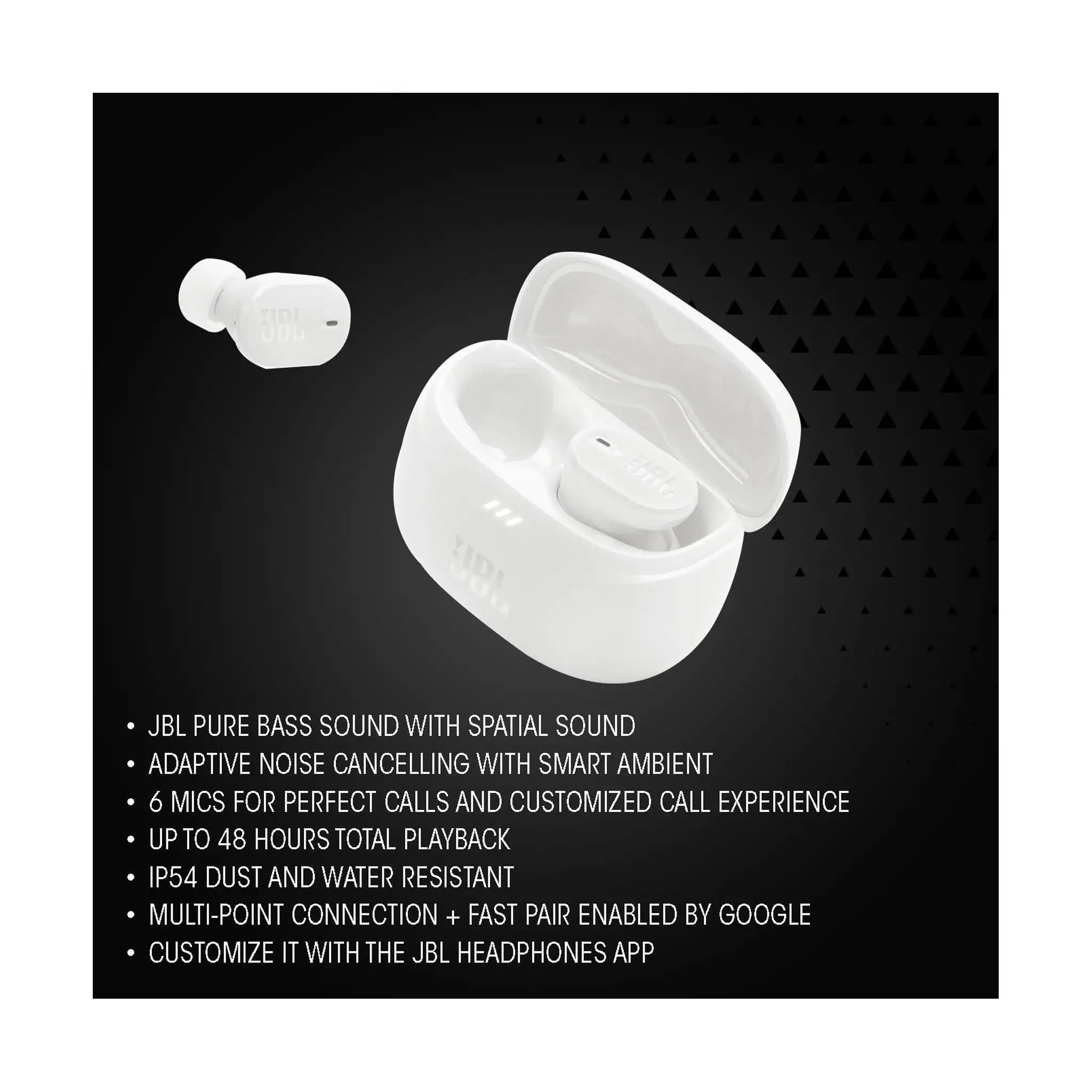 JBL Tune Buds 2 True Wireless Noise Cancelling Earbuds