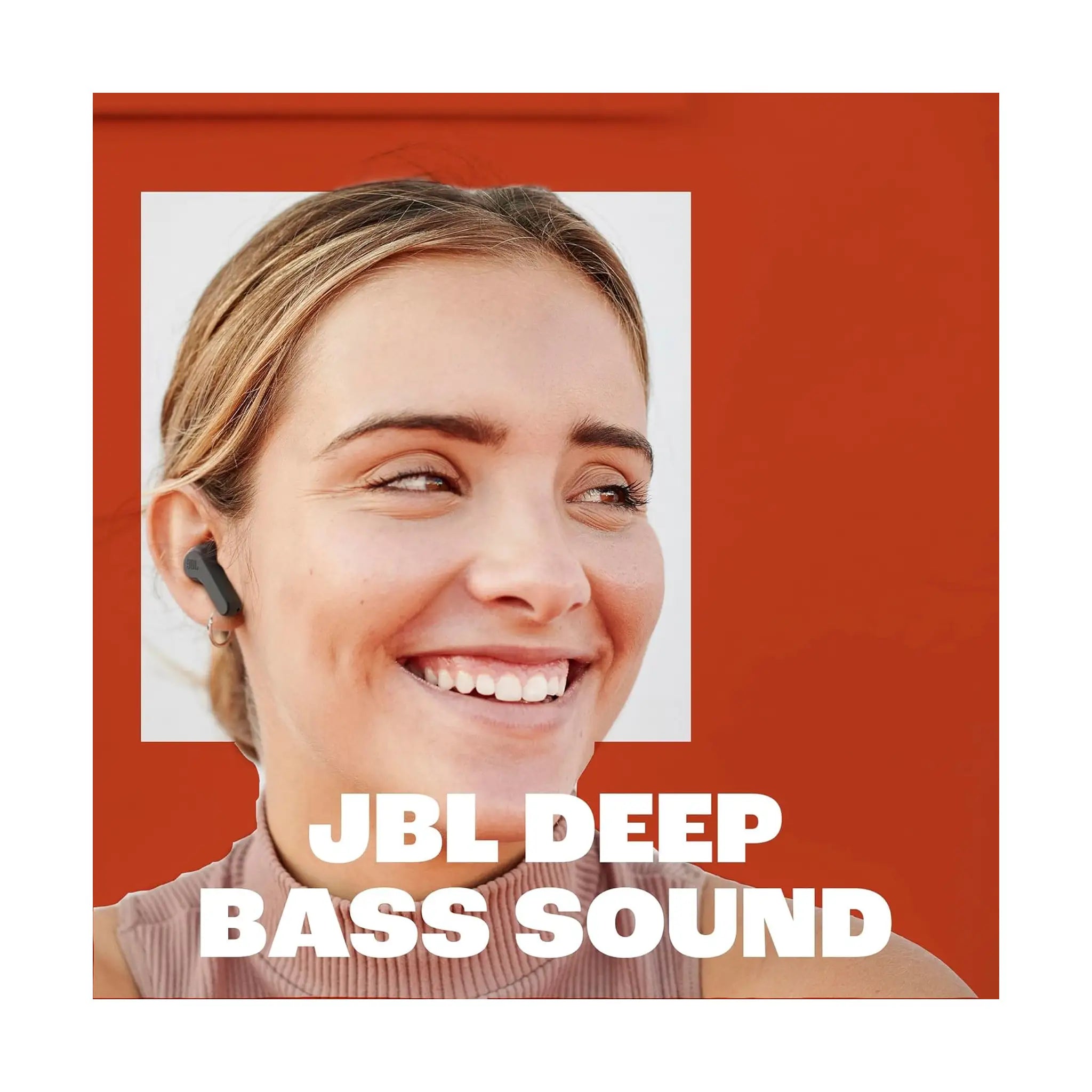 JBL Vibe Beam - True Wireless JBL Deep Bass Sound Earbuds - Blue